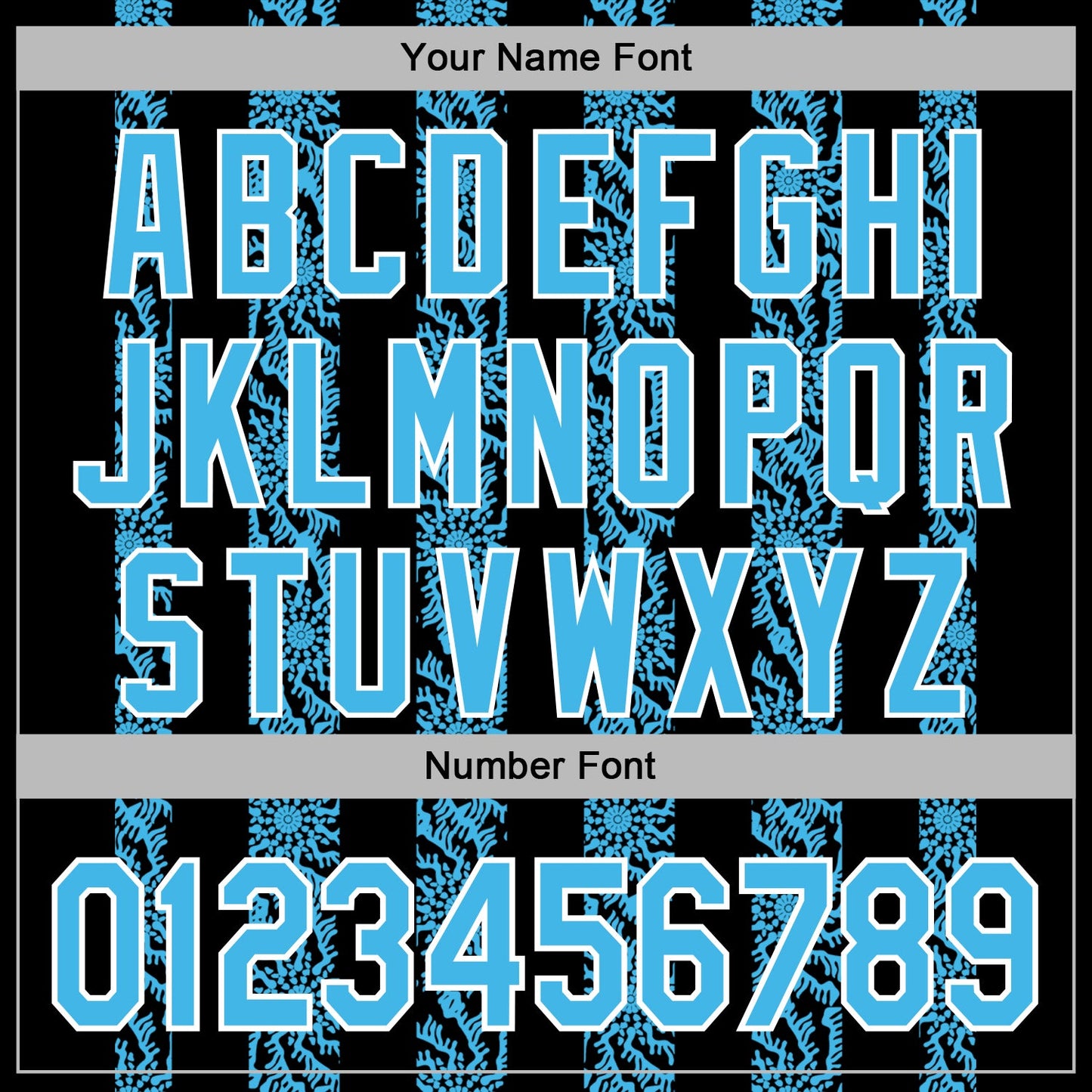 Custom Stitched Black Sky Blue-White Abstract Shape Pattern Sports Pullover Sweatshirt Hoodie
