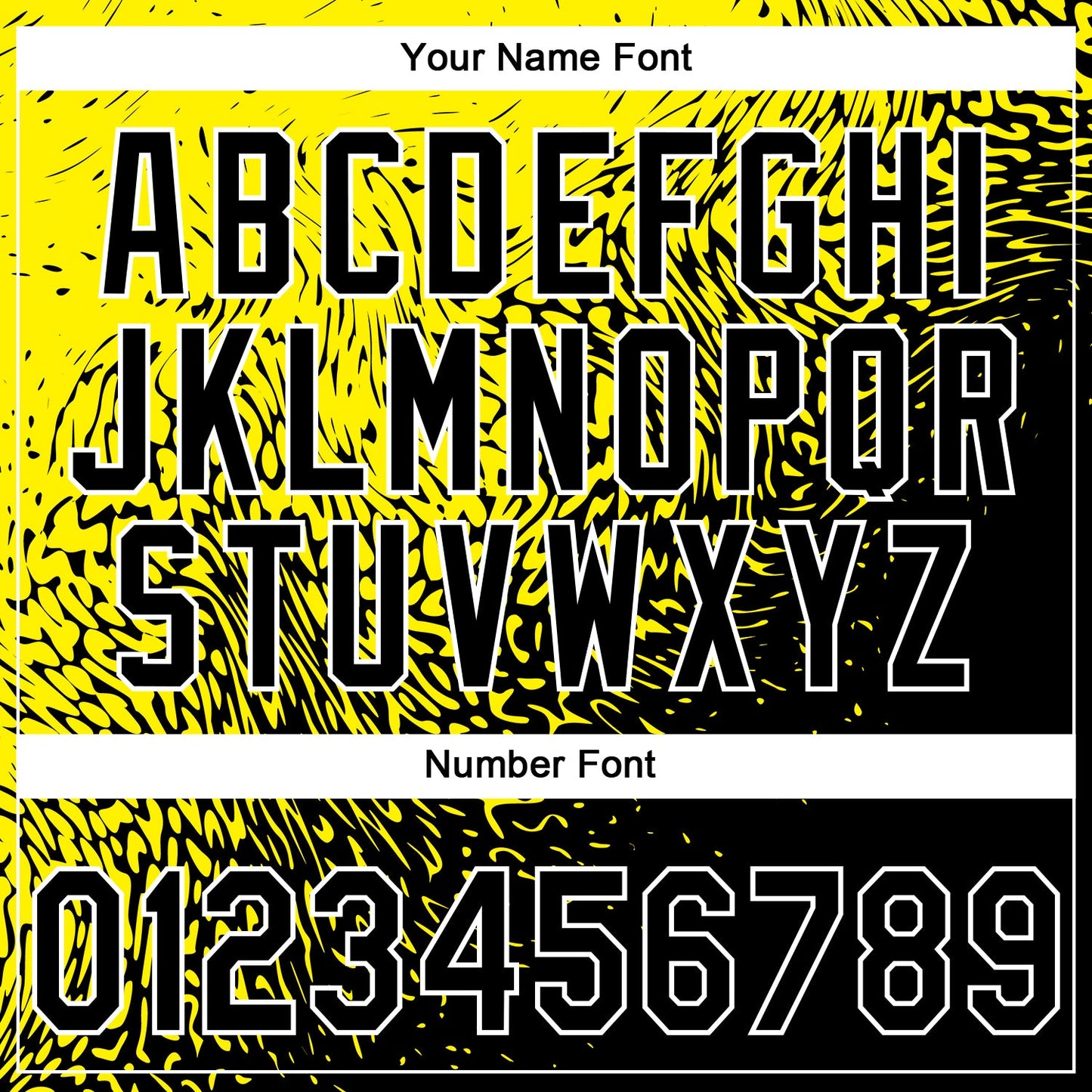 Custom Stitched Light Yellow Black-White 3D Pattern Design Abstract Shape Sports Pullover Sweatshirt Hoodie