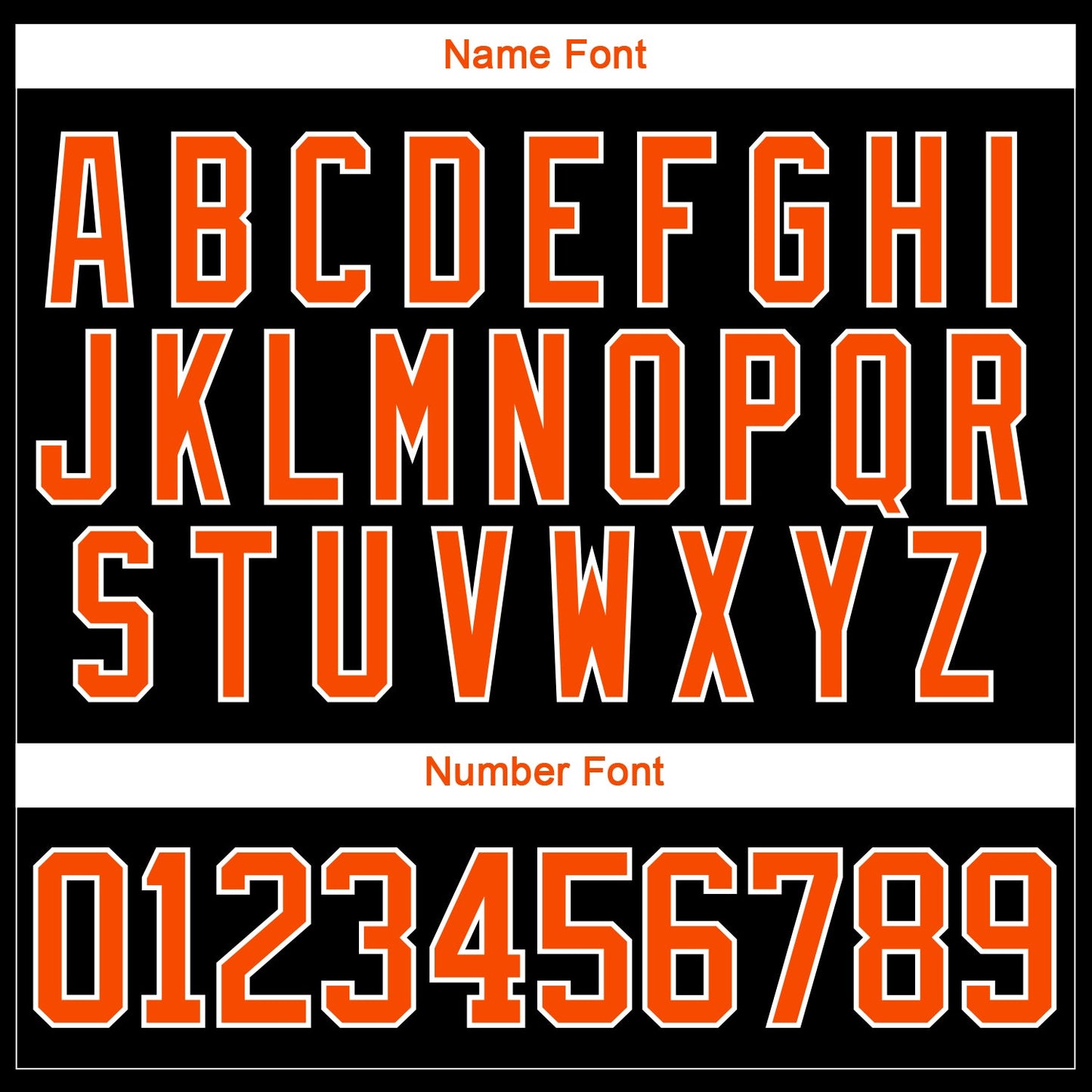 Custom Black Orange-White 3D Pattern Abstract Shape Hockey Lace Neck Jersey