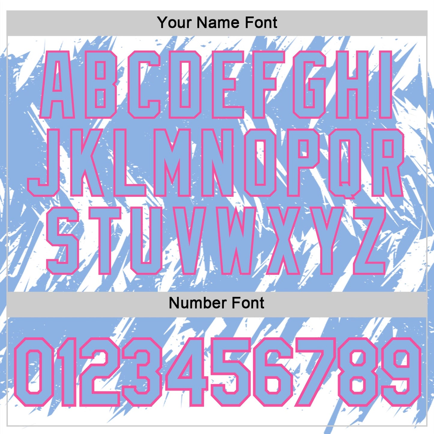 Custom White Light Blue-Pink Torn Sharp Brush Stroke Splatter Performance T-Shirt