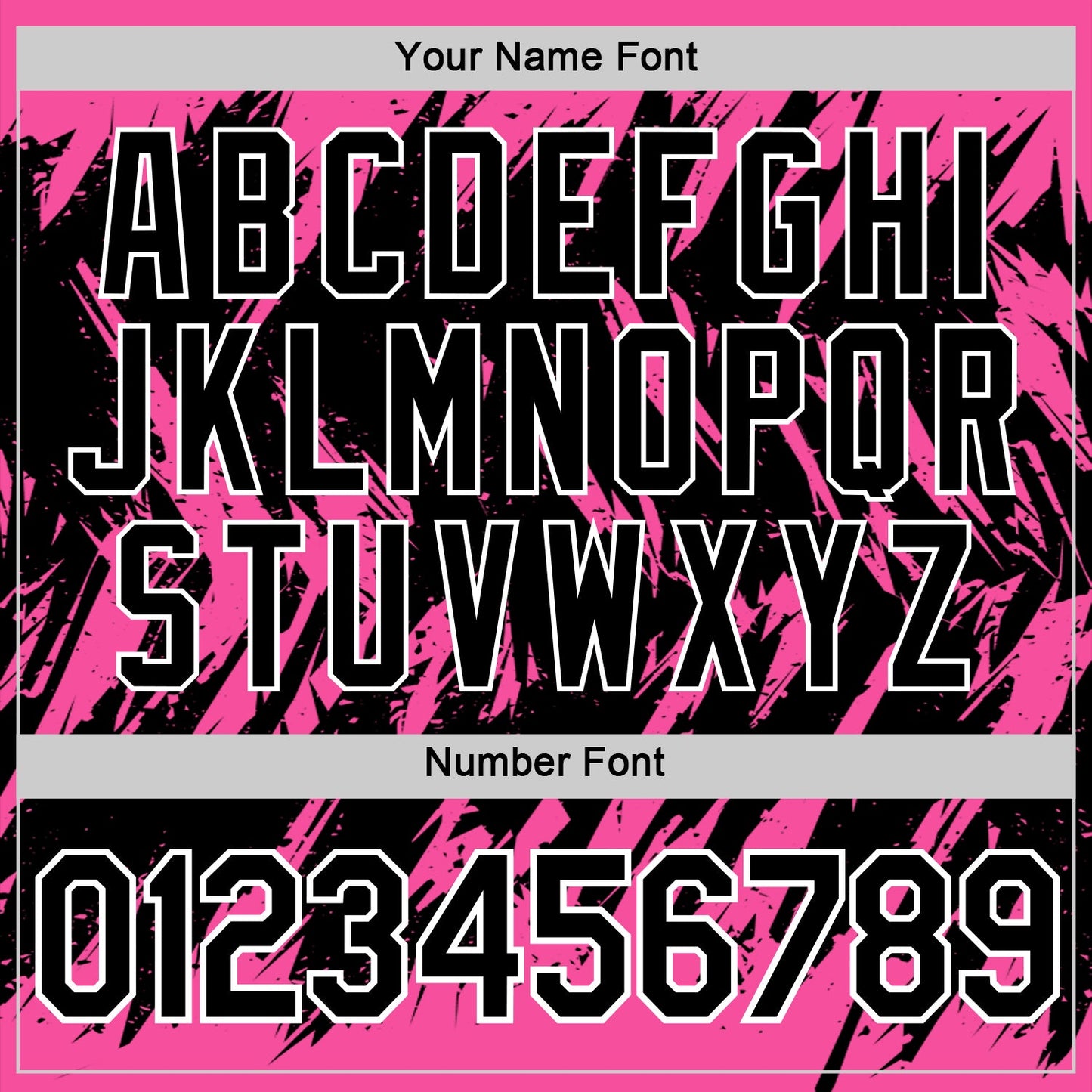 Custom Pink Black-White Torn Sharp Brush Stroke Splatter Performance T-Shirt