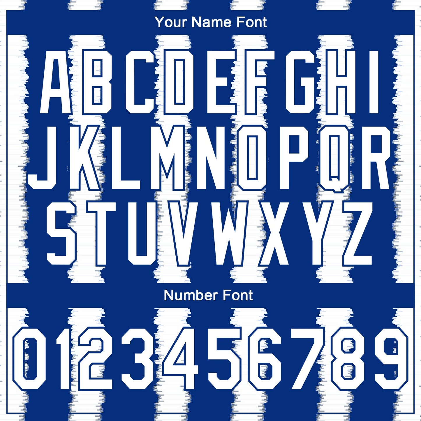 Custom Stitched Royal White 3D Pattern Design Line Sports Pullover Sweatshirt Hoodie