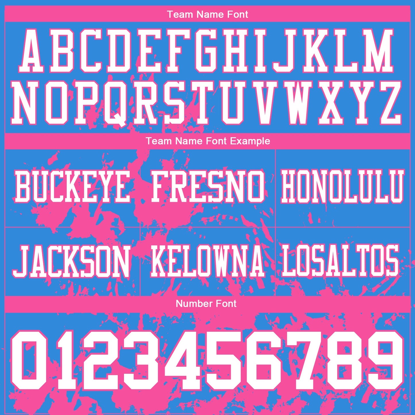 Custom Powder Blue White-Pink 3D Pattern Splash Authentic Football Jersey