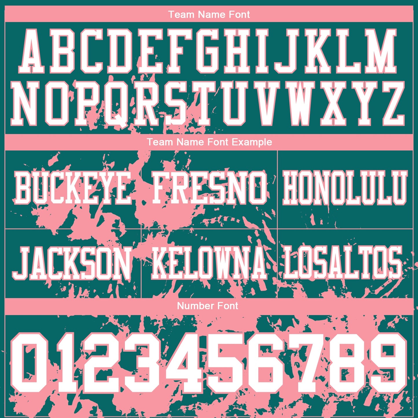 Custom Teal White-Medium Pink 3D Pattern Splash Authentic Football Jersey