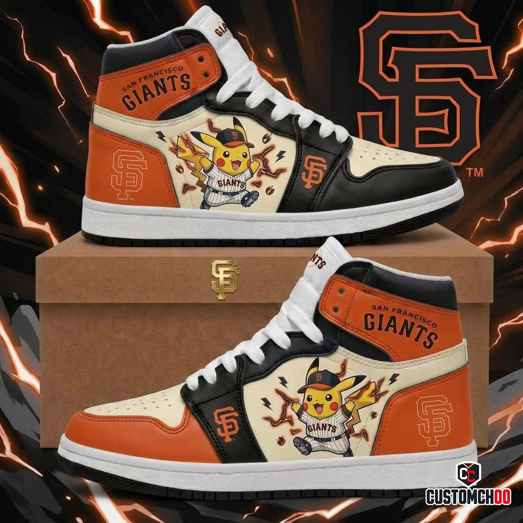 MLB x Pokemon Baseball Fan High Top Sneakers | All 30 Teams Available