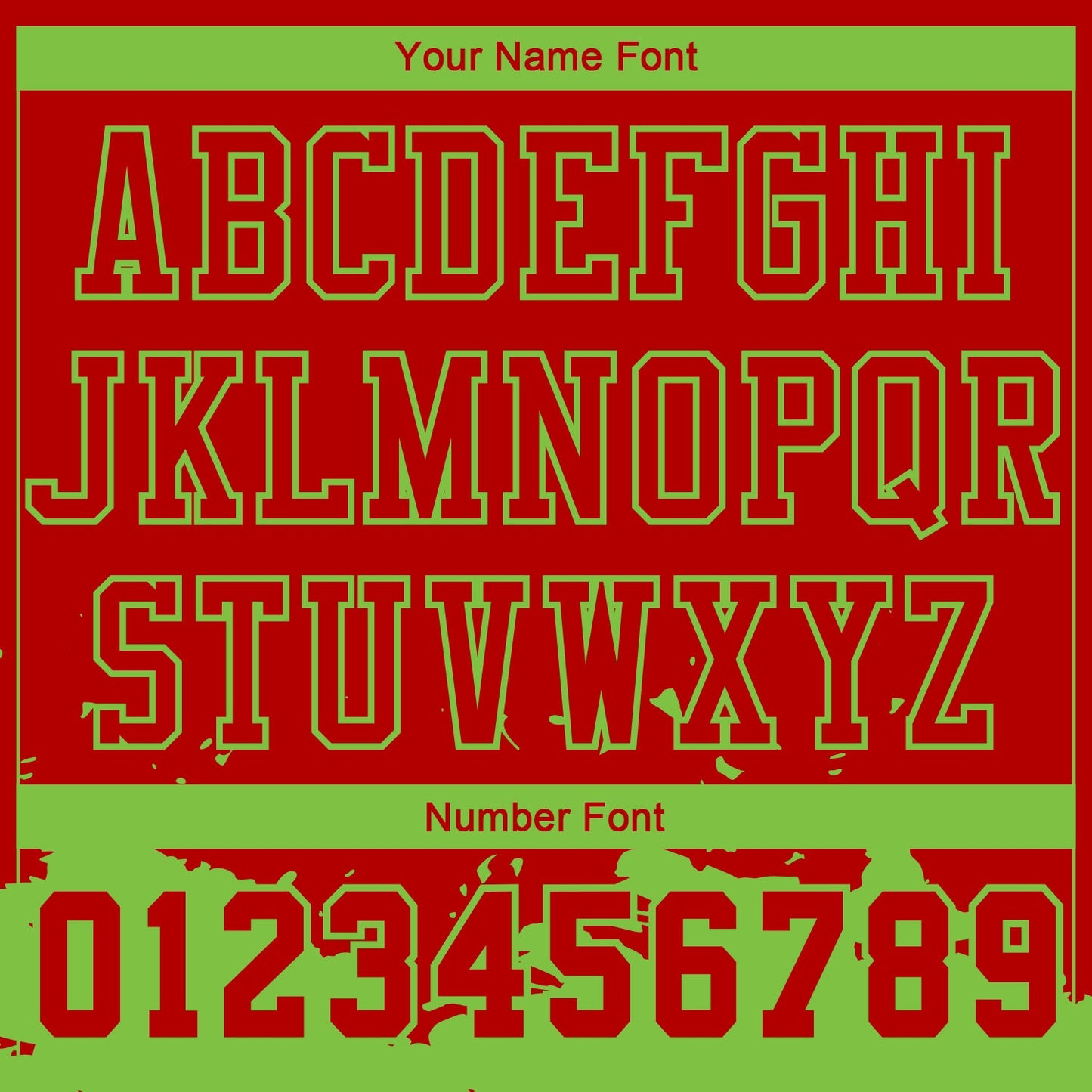 Custom Red Neon Green Color Splash Round Neck Sublimation Basketball Uniform Jersey