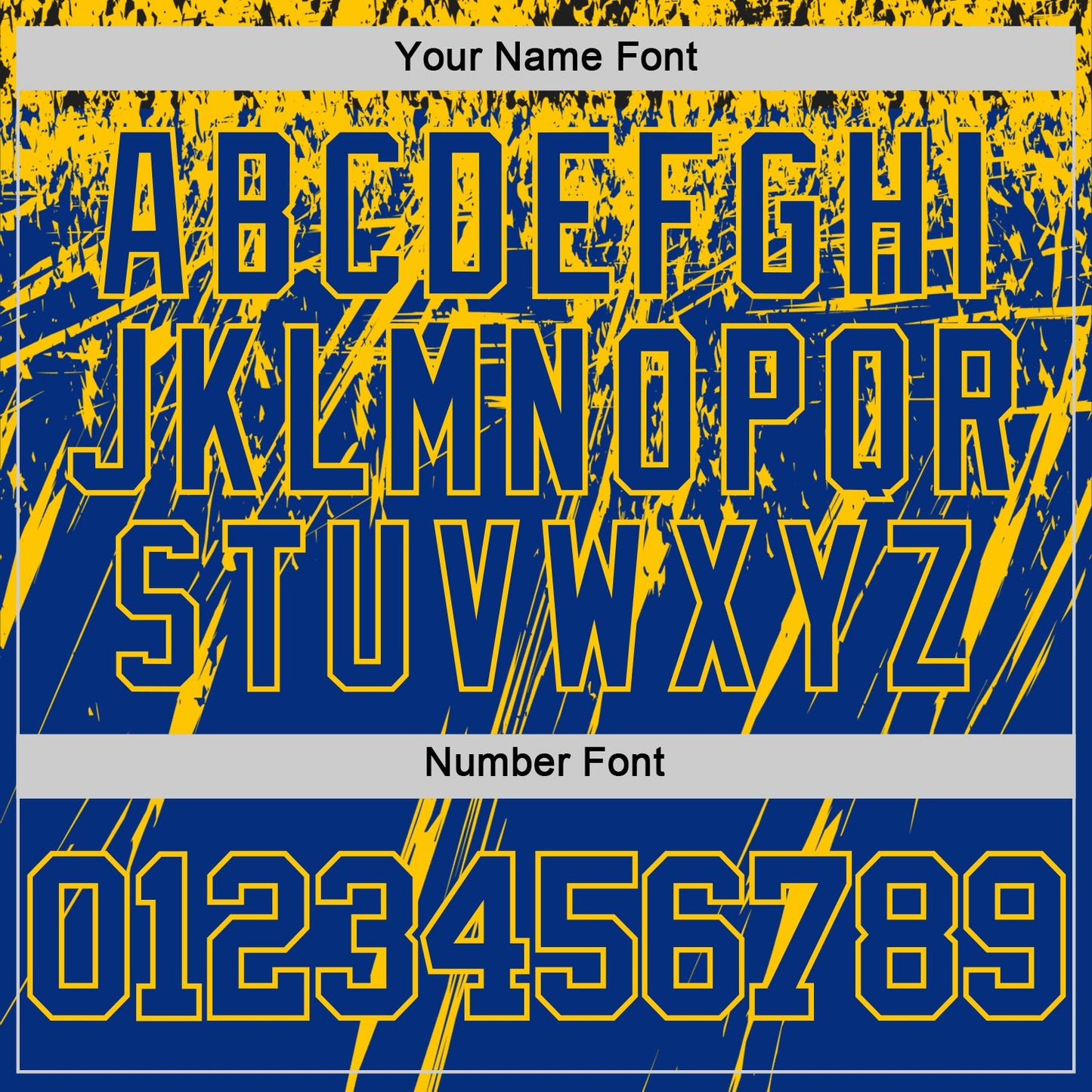 Custom Royal Yellow Splash Round Neck Sublimation Basketball Set Jersey