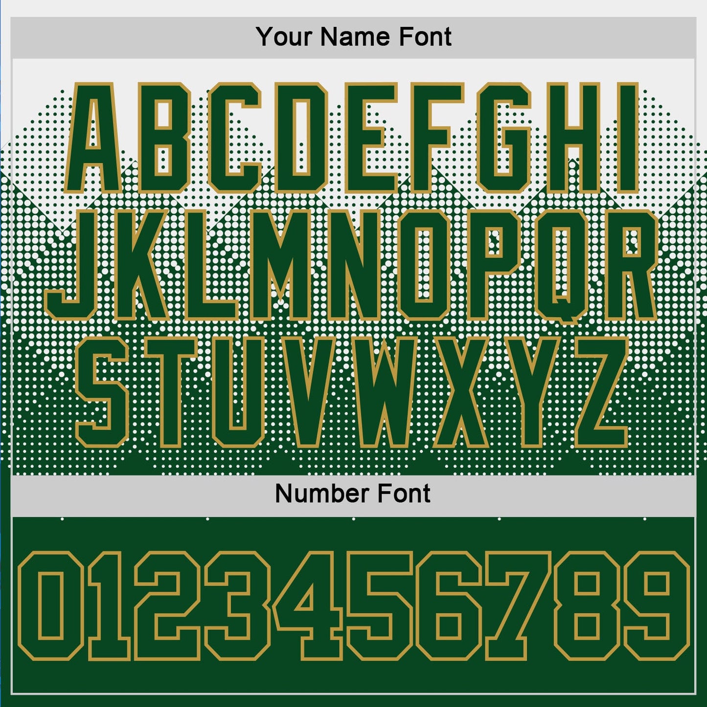 Custom White Green-Old Gold Gradient Square Shapes Round Neck Sublimation Basketball Set Jersey