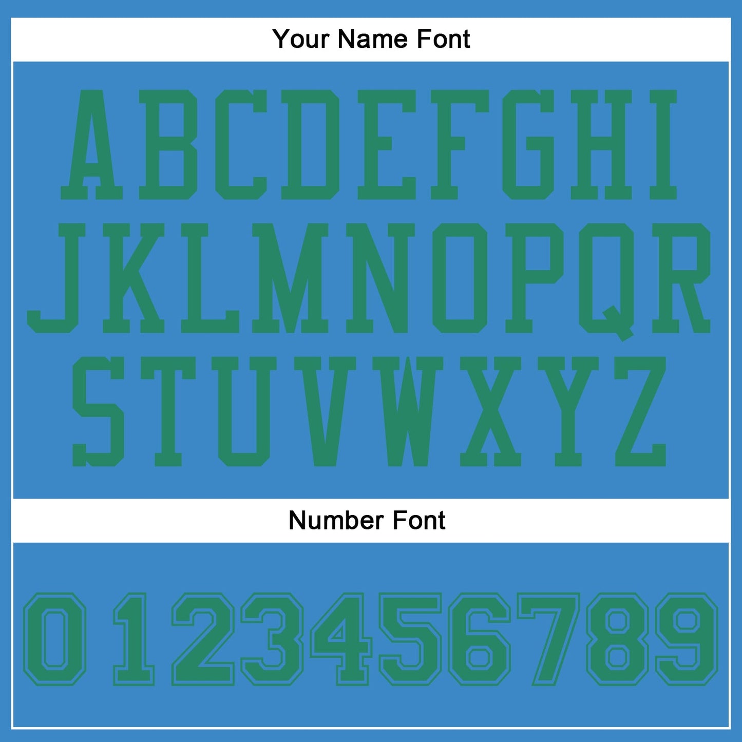 Custom Blue Kelly Green Round Neck Basketball Uniform Jersey