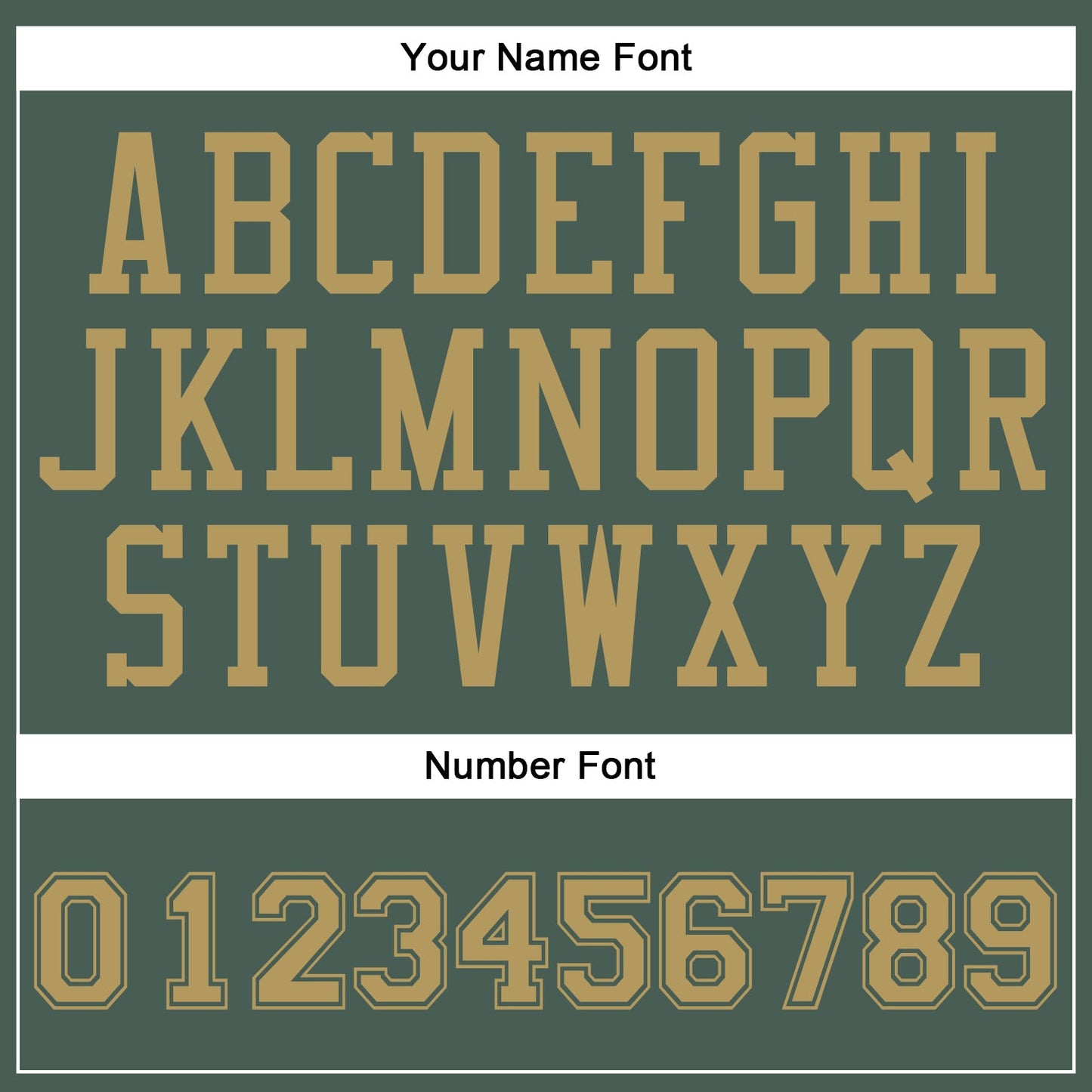 Custom Green Old Gold Round Neck Basketball Uniform Jersey