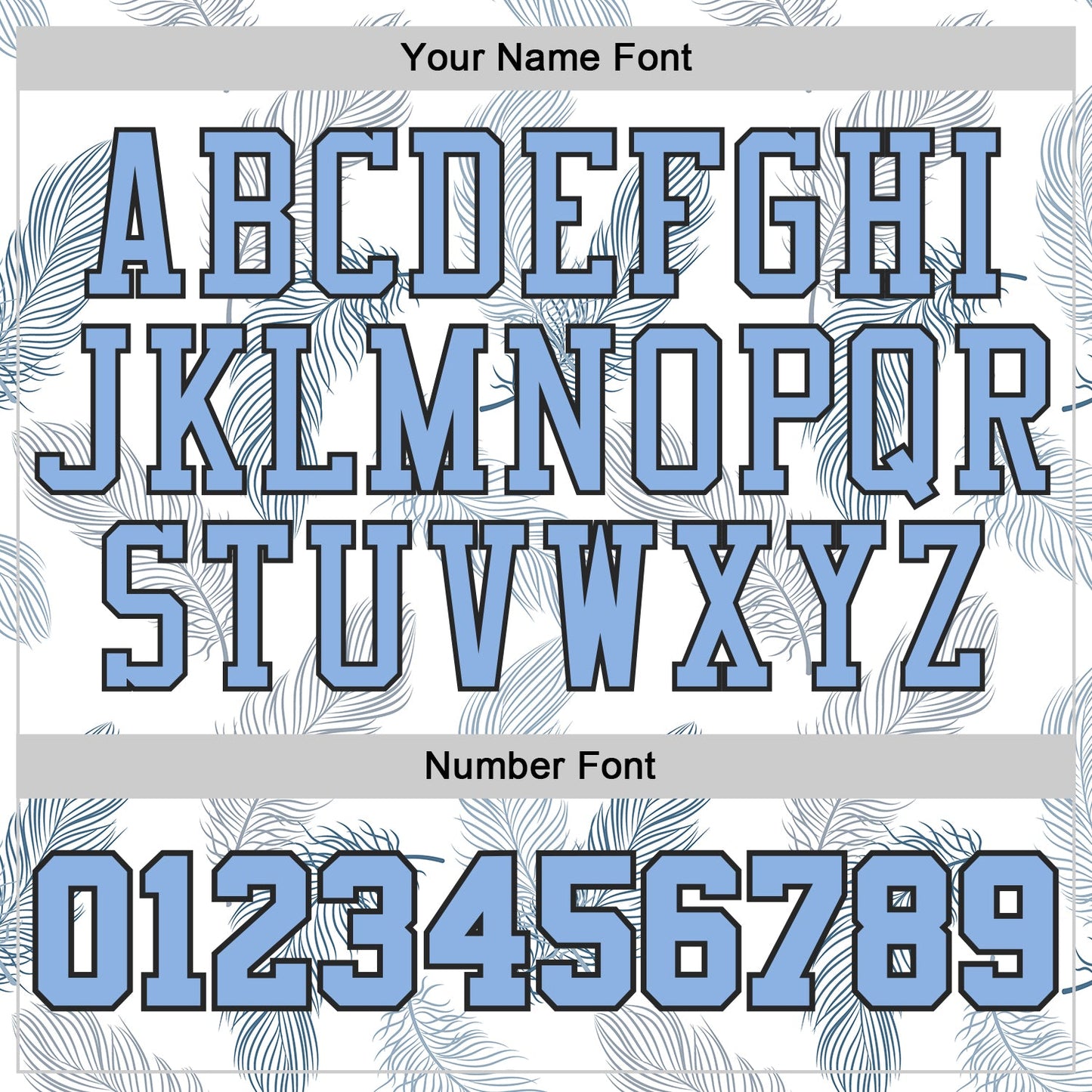 Custom White Light Blue-Black Feather Boho Style Round Neck Sublimation Basketball Uniform Jersey