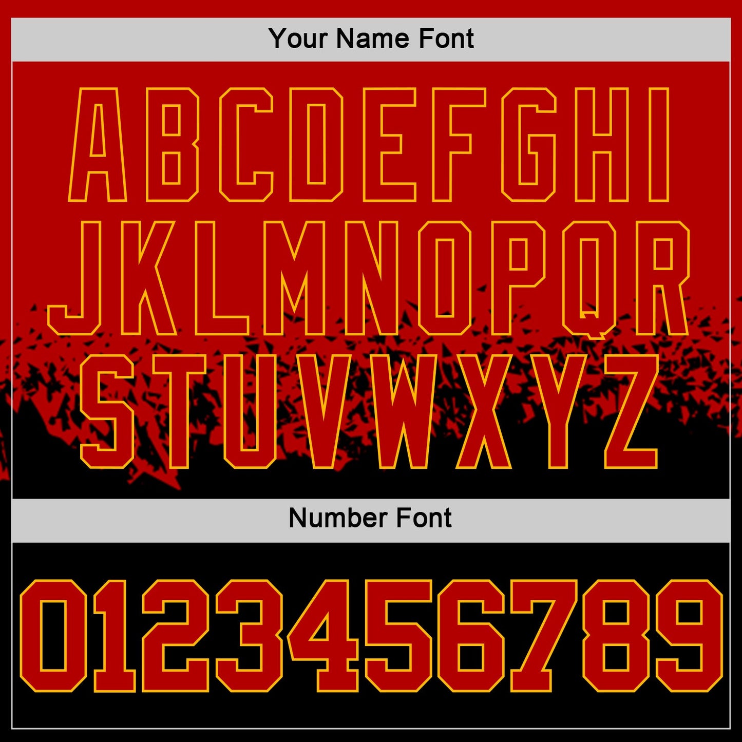 Custom Red Black-Gold Shattered Geometric Side Panel Stripe Round Neck Sublimation Basketball Set Jersey