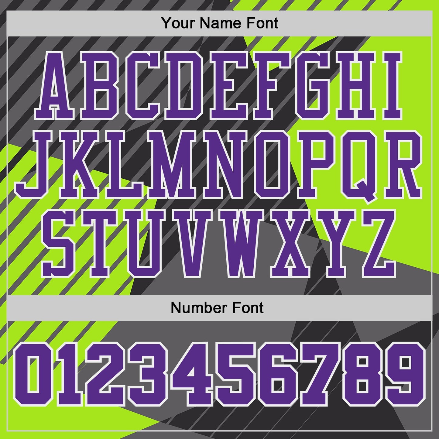 Custom Black Purple White-Neon Green Stripe Star Color Block Round Neck Sublimation Basketball Uniform Jersey