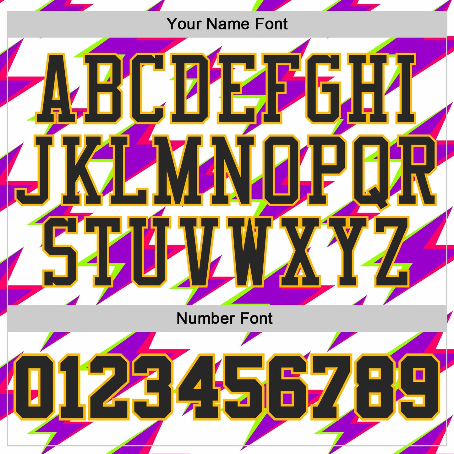 Custom White Black Purple-Gold Retro Lightning Round Neck Sublimation Basketball Uniform Jersey