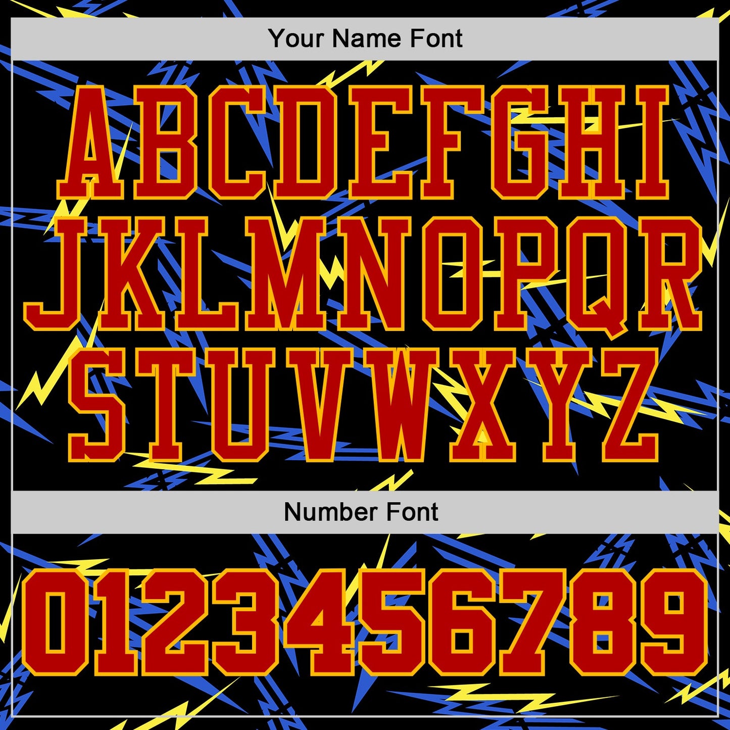 Custom Black Red Blue-Gold Vibrant Lightning Round Neck Sublimation Basketball Uniform Jersey