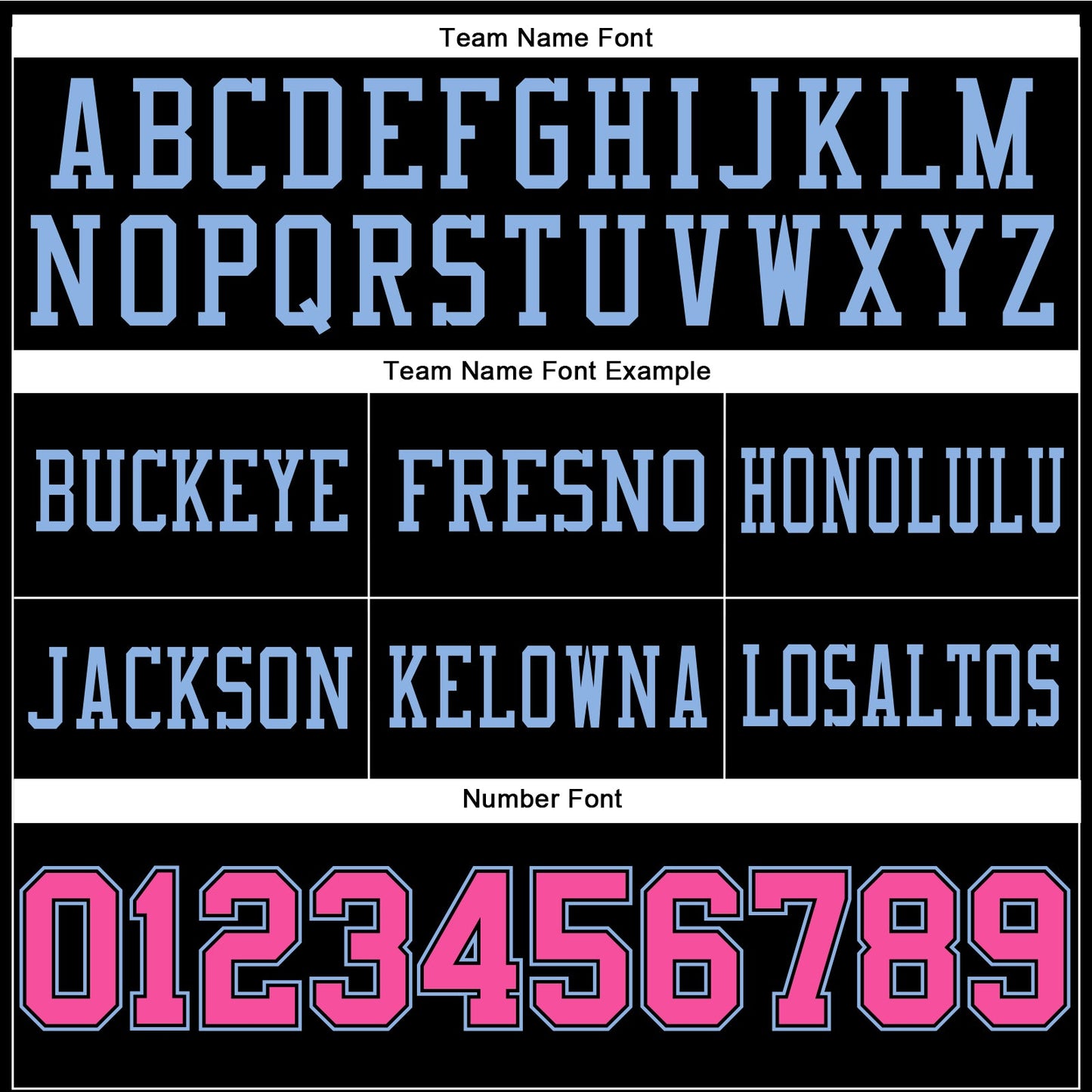 Custom Black Pink-Light Blue Authentic Football Jersey