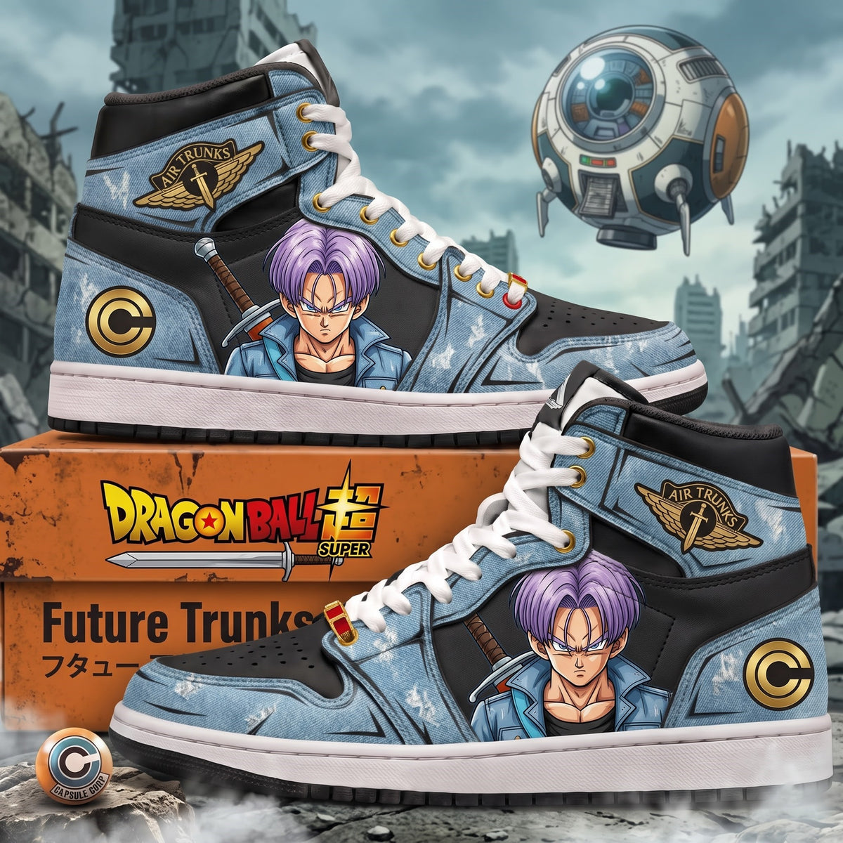 Limited Edition Trunks Fan Shoes — Anime High Top Sneaker Gift