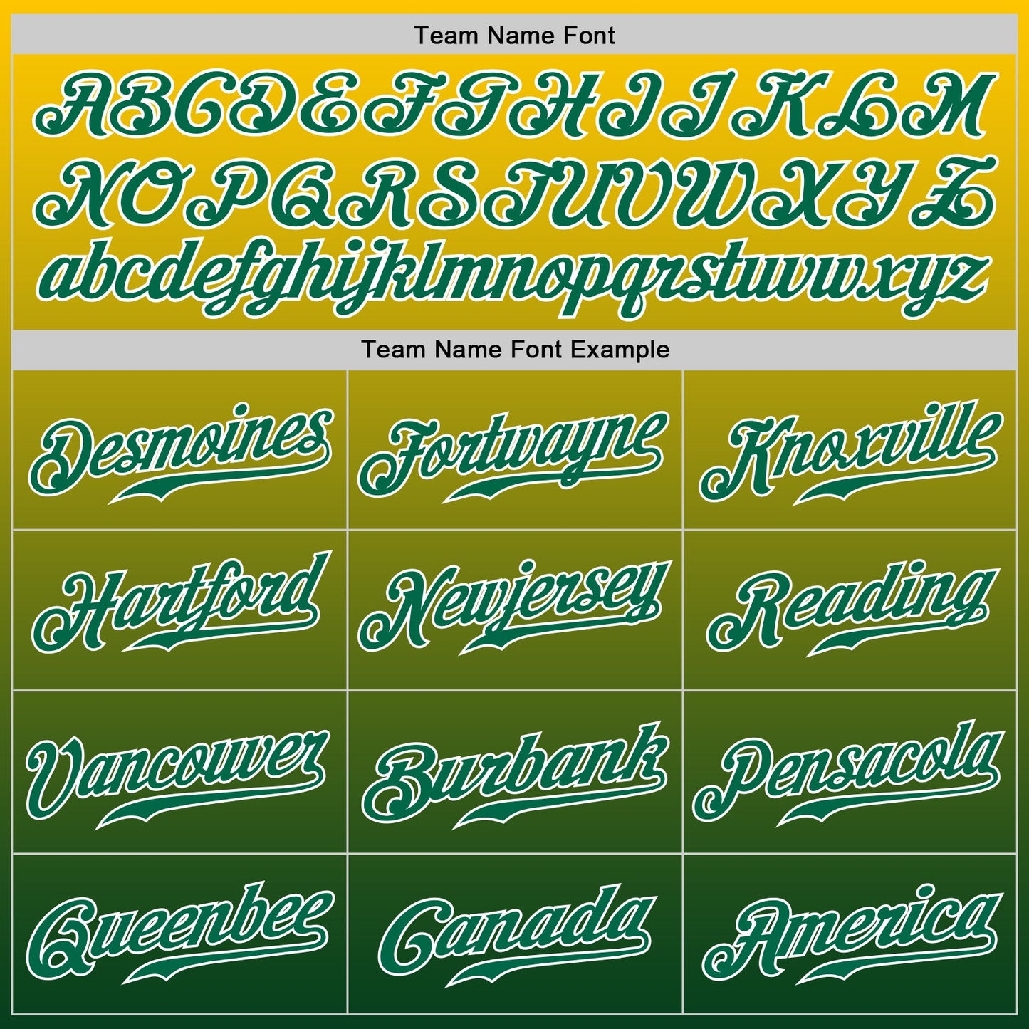 Custom Yellow Kelly Green-White Authentic Fade Fashion Baseball Jersey
