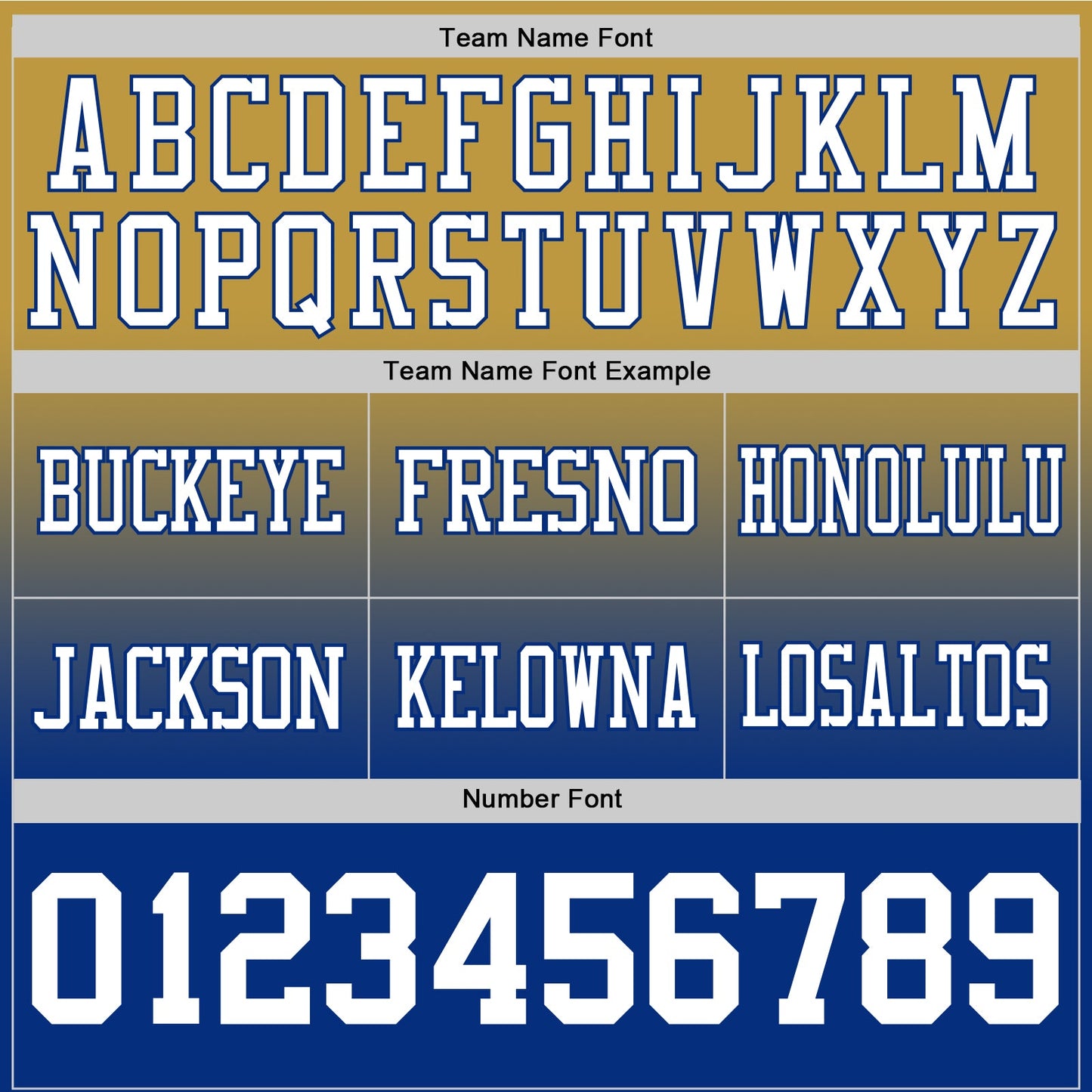 Custom Old Gold White-Royal Authentic Fade Fashion Football Jersey