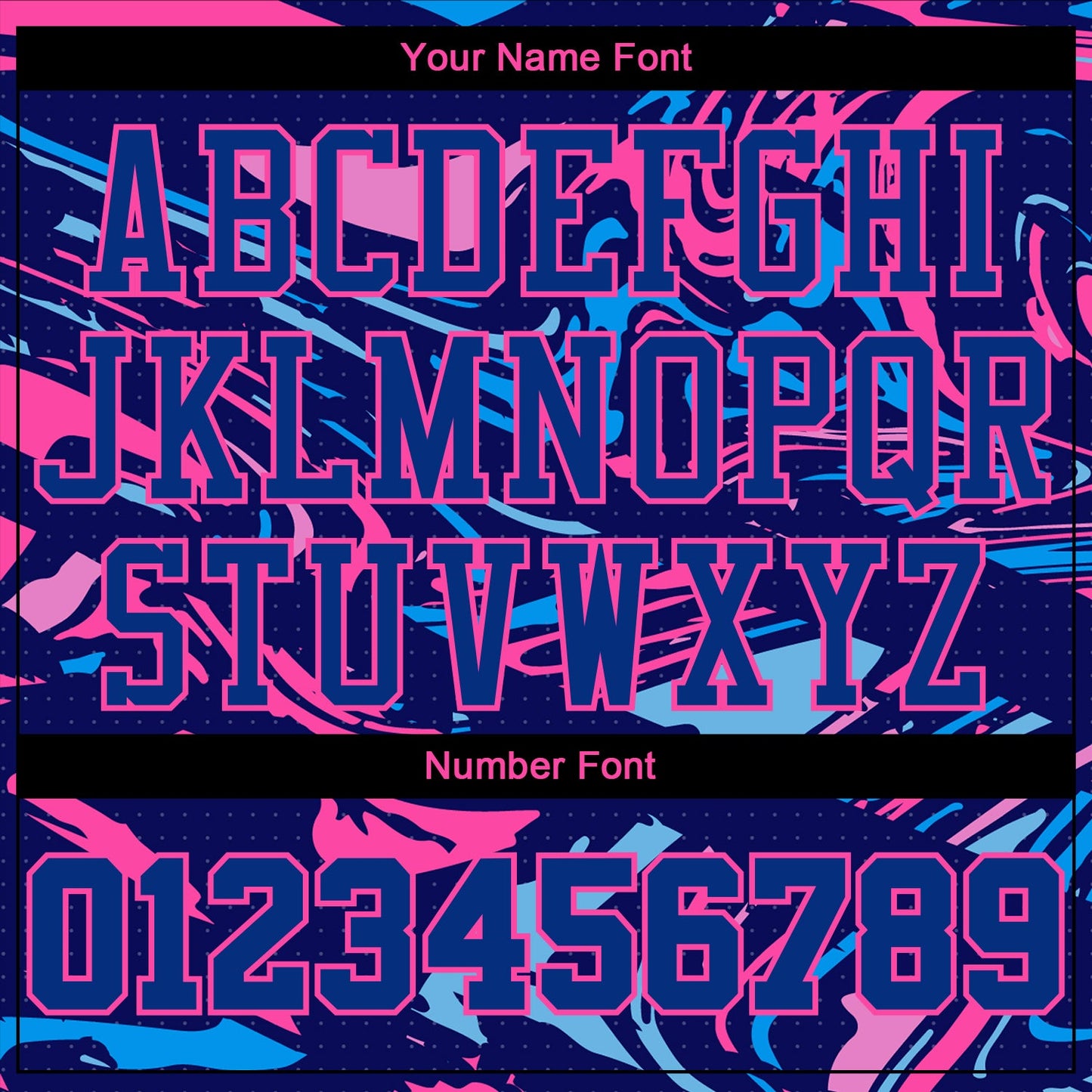 Custom Figure Royal-Pink Round Neck Sublimation Basketball Uniform Jersey