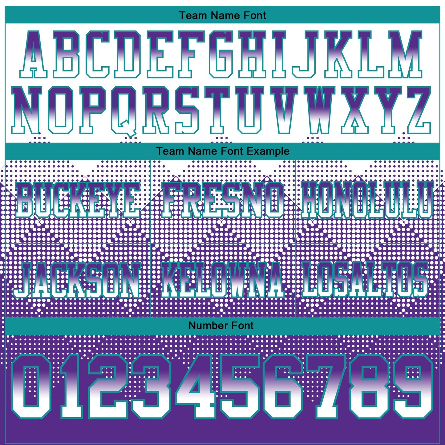 Custom White Purple-Teal Authentic Gradient Square Shape 7V7 Flag Football Jersey