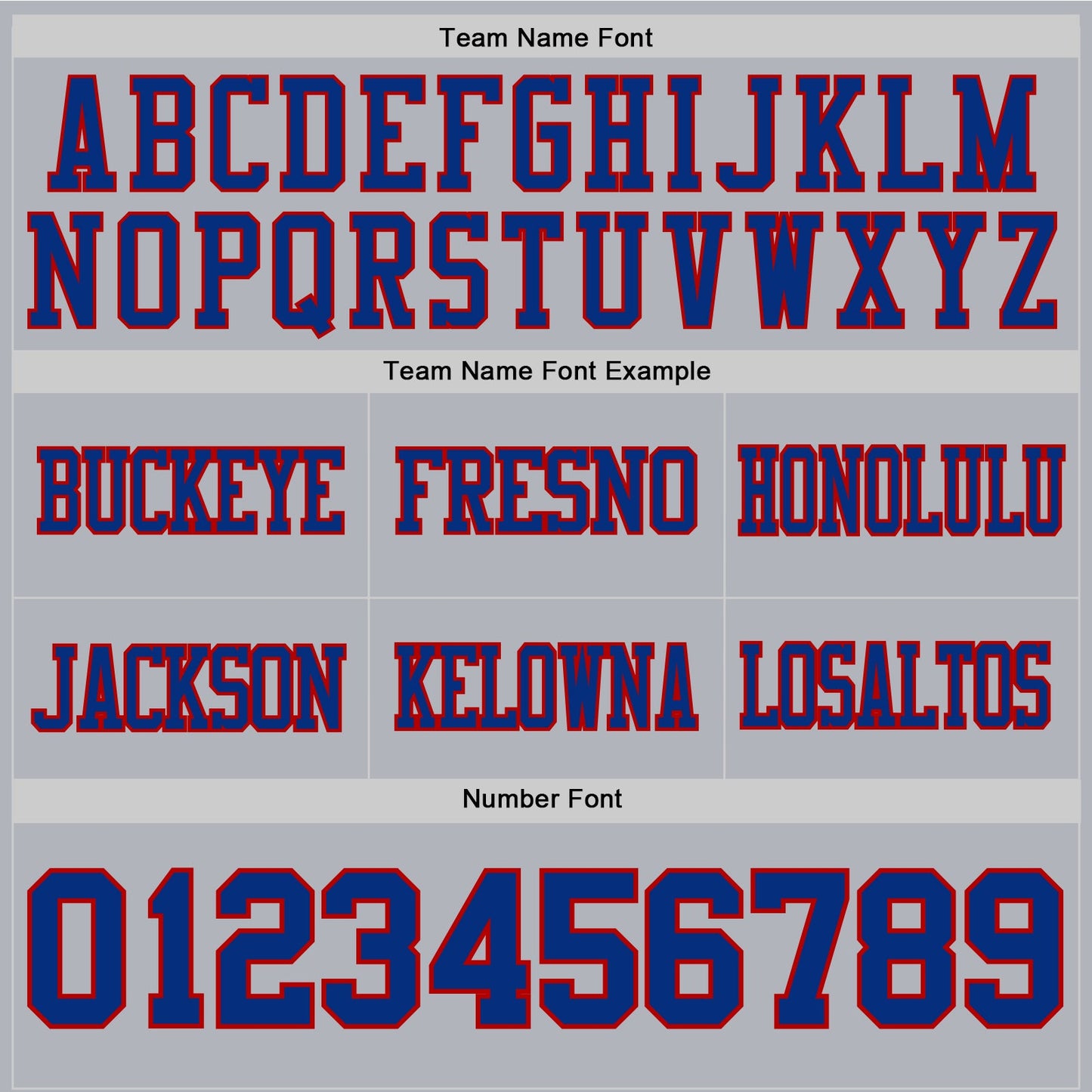 Custom Gray Royal-Red Authentic Football Jersey