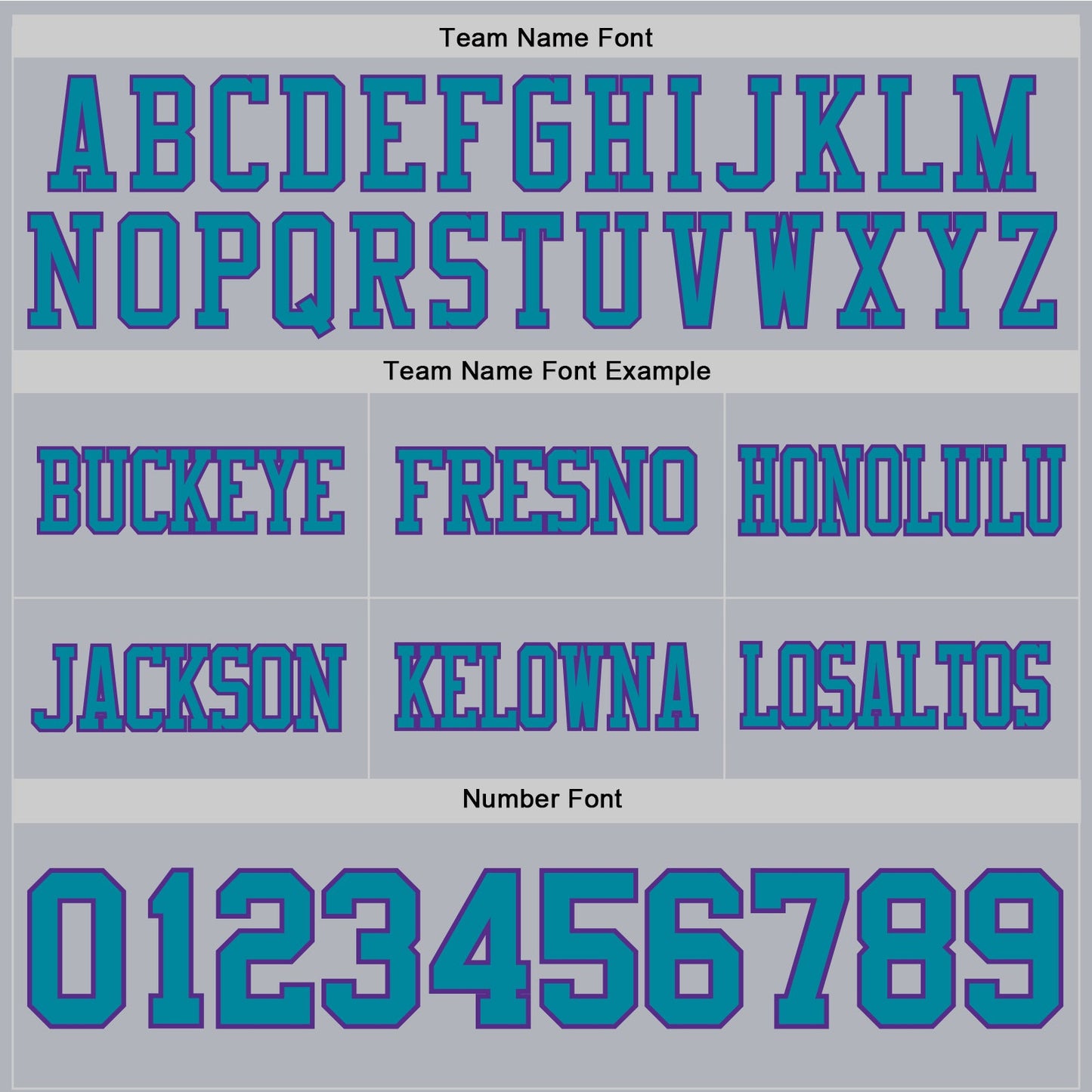 Custom Gray Teal-Purple Authentic Football Jersey