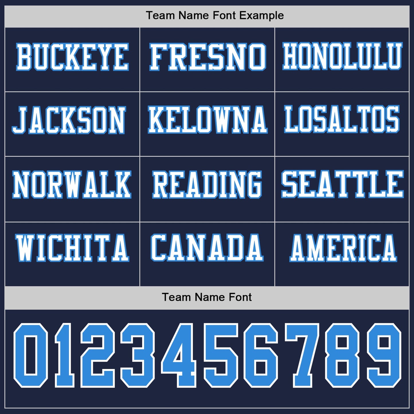 Custom Navy Powder Blue-White Long Sleeve Authentic Football Jersey