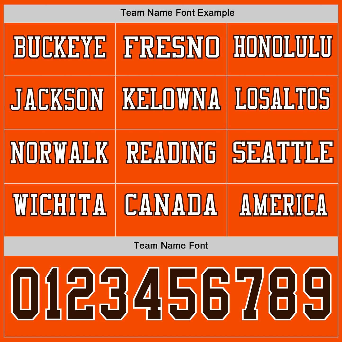 Custom Orange Brown-White Long Sleeve Authentic Football Jersey