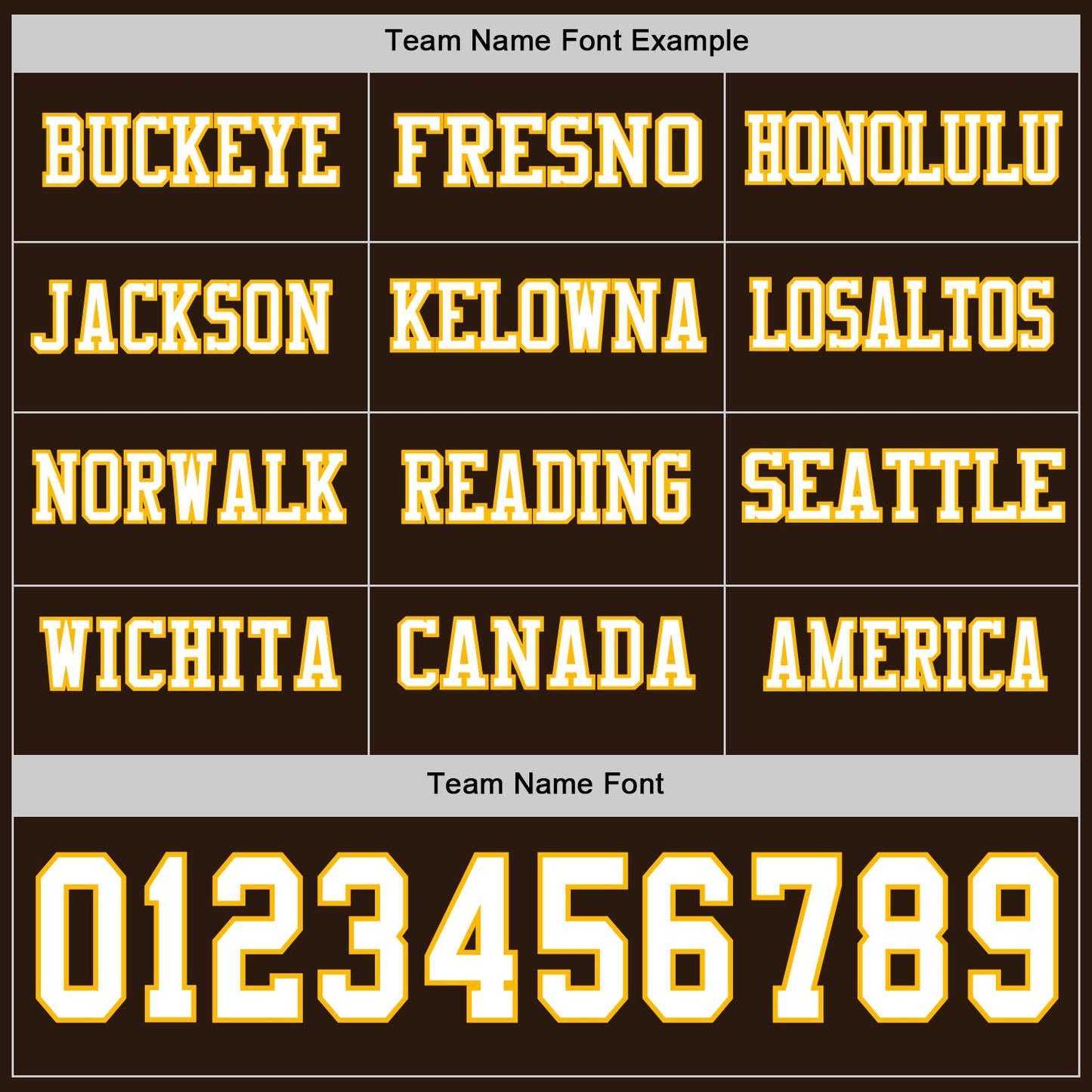 Custom Brown White-Gold Long Sleeve Authentic Football Jersey