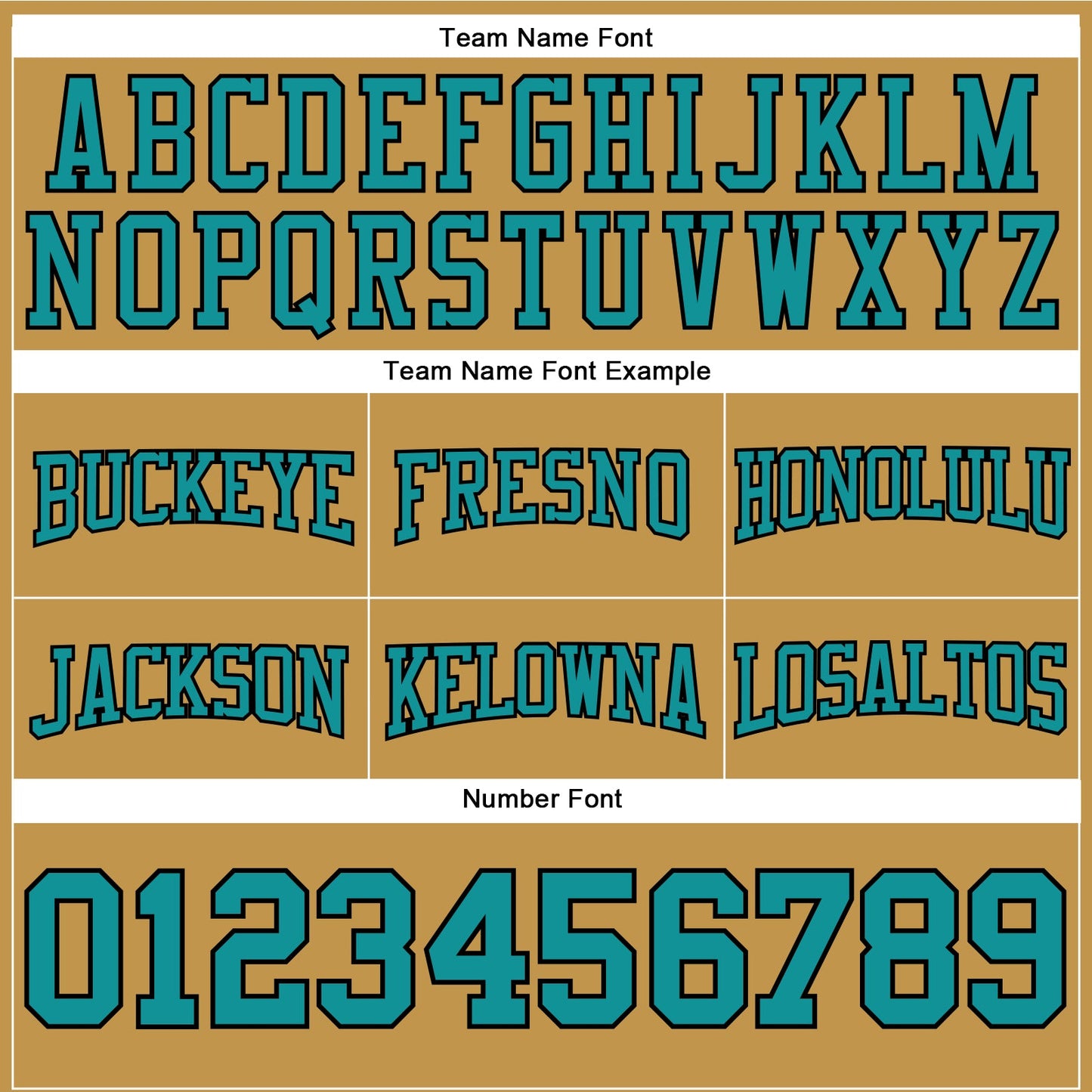 Custom Stitched Old Gold Teal-Black Football Pullover Sweatshirt Hoodie