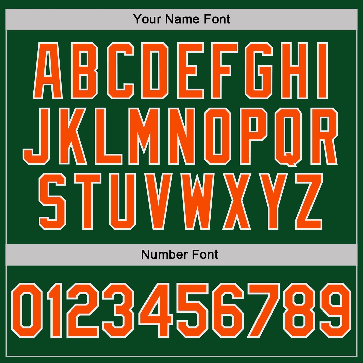 Custom Green White Pinstripe-Orange Performance Polo Shirt