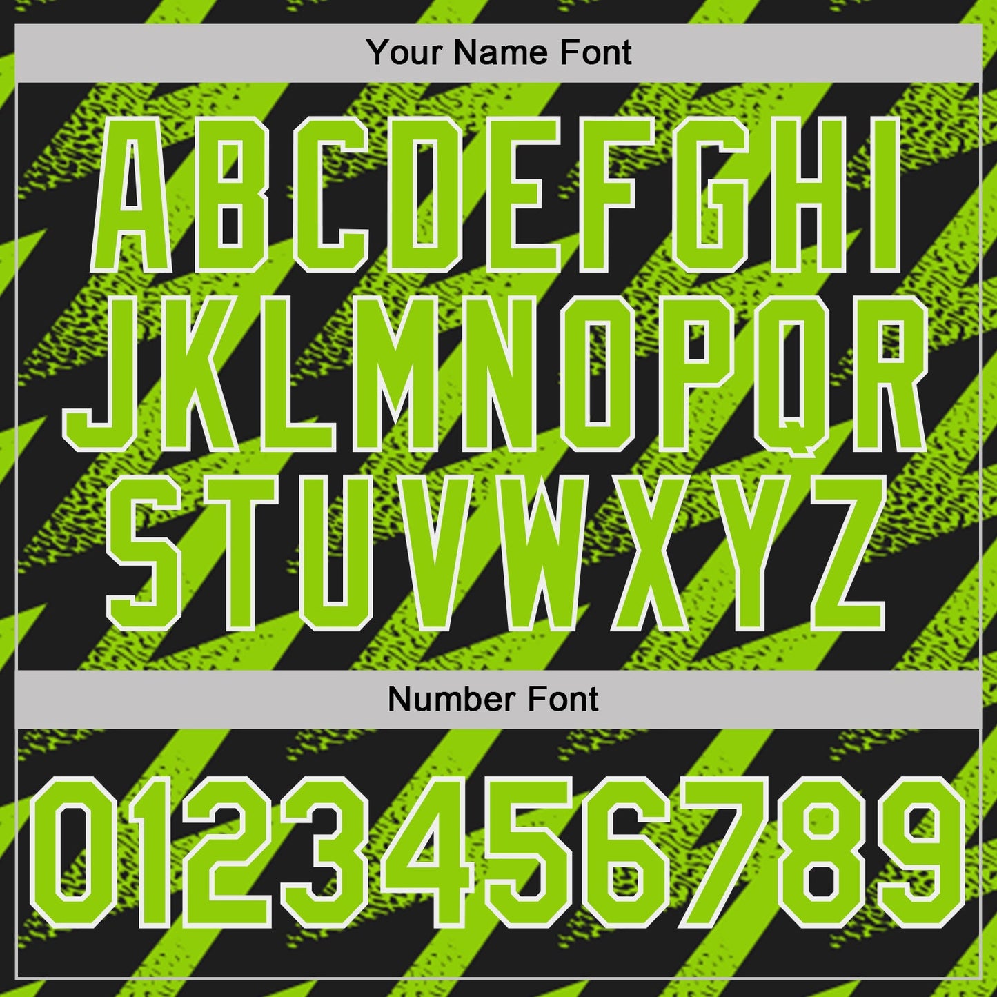 Custom Black Neon Green-White Geometric Zigzag Shape Lightning Performance Polo Shirt