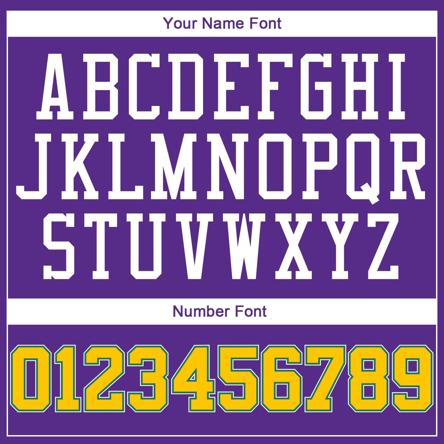 Custom Purple Gold-Kelly Green Authentic Baseball Jersey