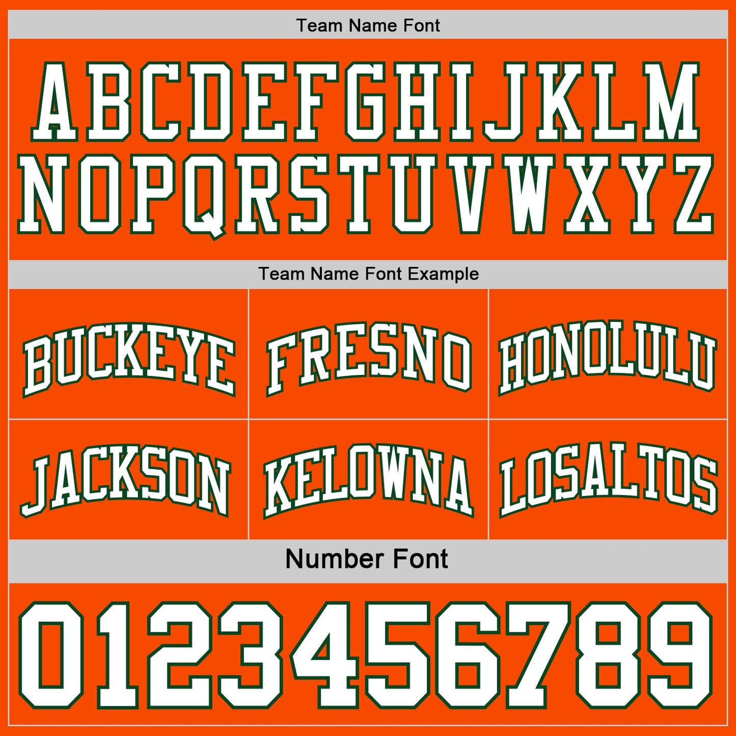 Custom Reversible Green White-Orange Double Side Sublimation Basketball Set Jersey