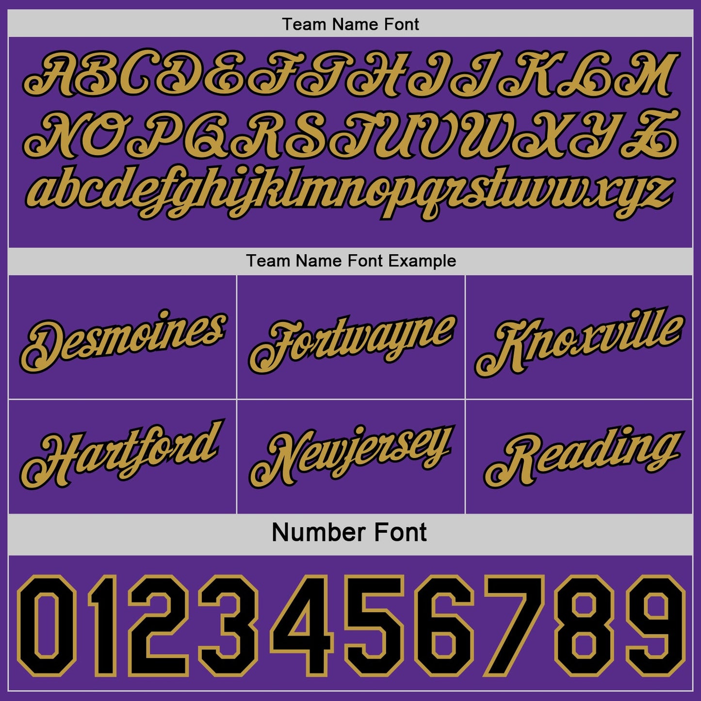 Custom Reversible Black Purple-Old Gold Double Side Star Sublimation Basketball Set Jersey