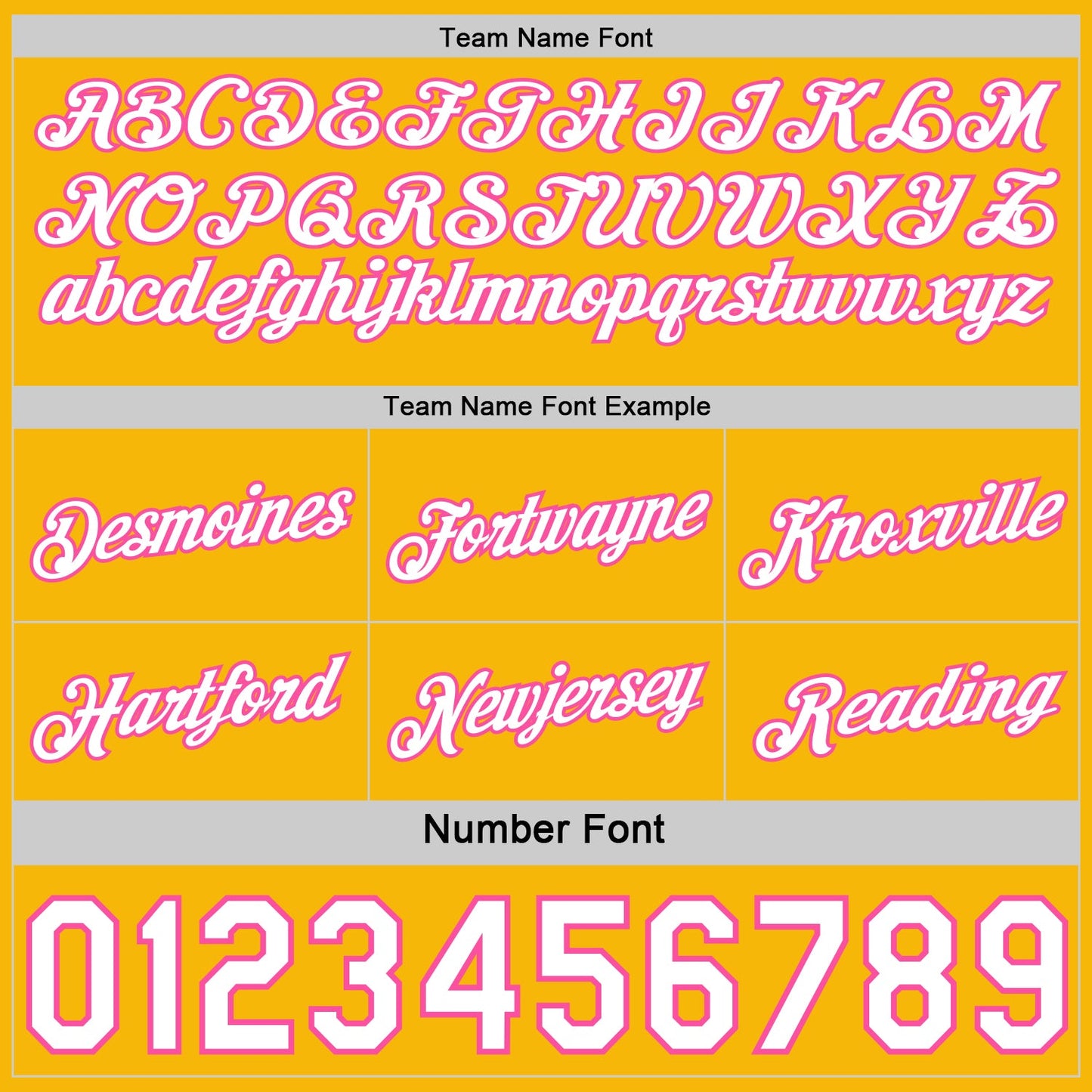 Custom Reversible Pink White-Gold Double Side Star Sublimation Basketball Set Jersey