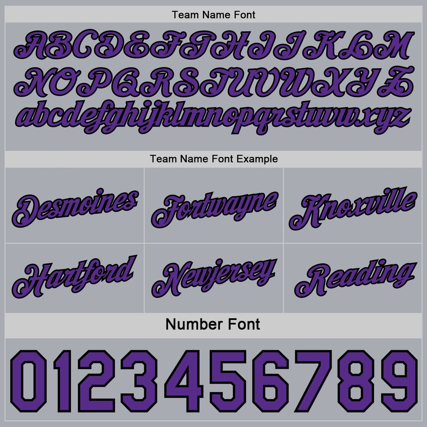 Custom Reversible Purple Black-Gray Double Side Star Sublimation Basketball Set Jersey