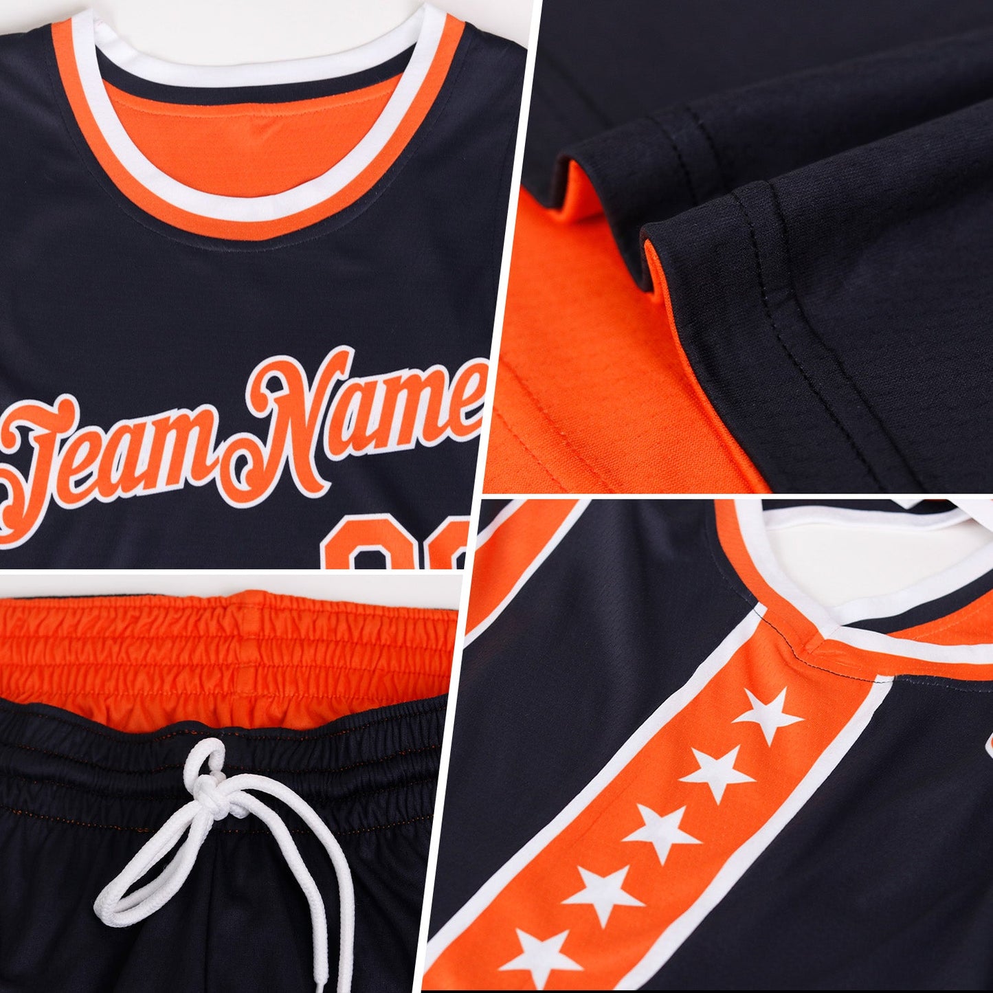 Custom Reversible Purple White-Teal Double Side Star Sublimation Basketball Set Jersey