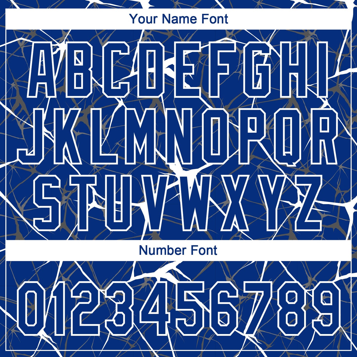 Custom Royal White Abstract Network Two-Button Unisex Softball Jersey