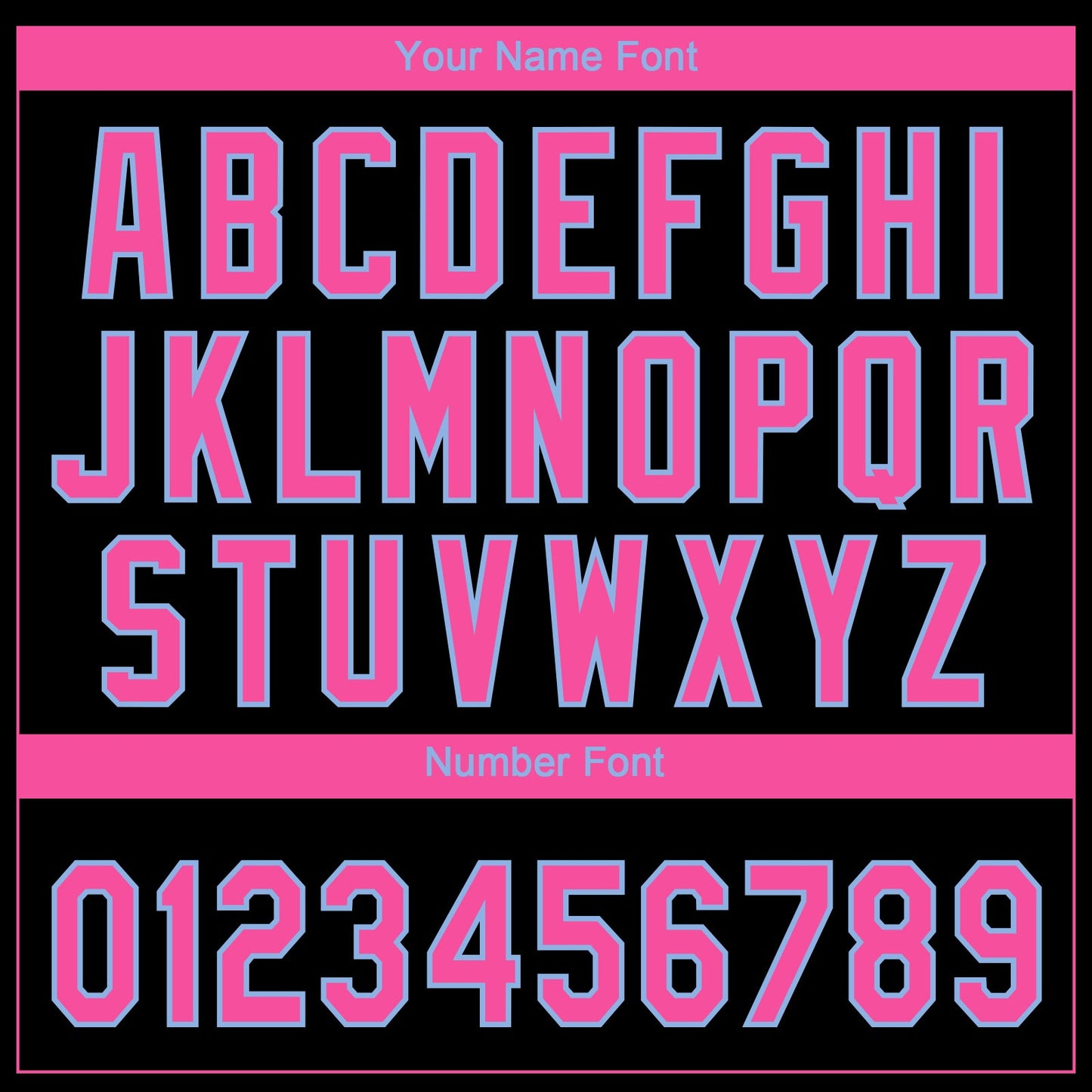 Custom Black Pink-Light Blue Gradient Style Twinkle Star Two-Button Unisex Softball Jersey