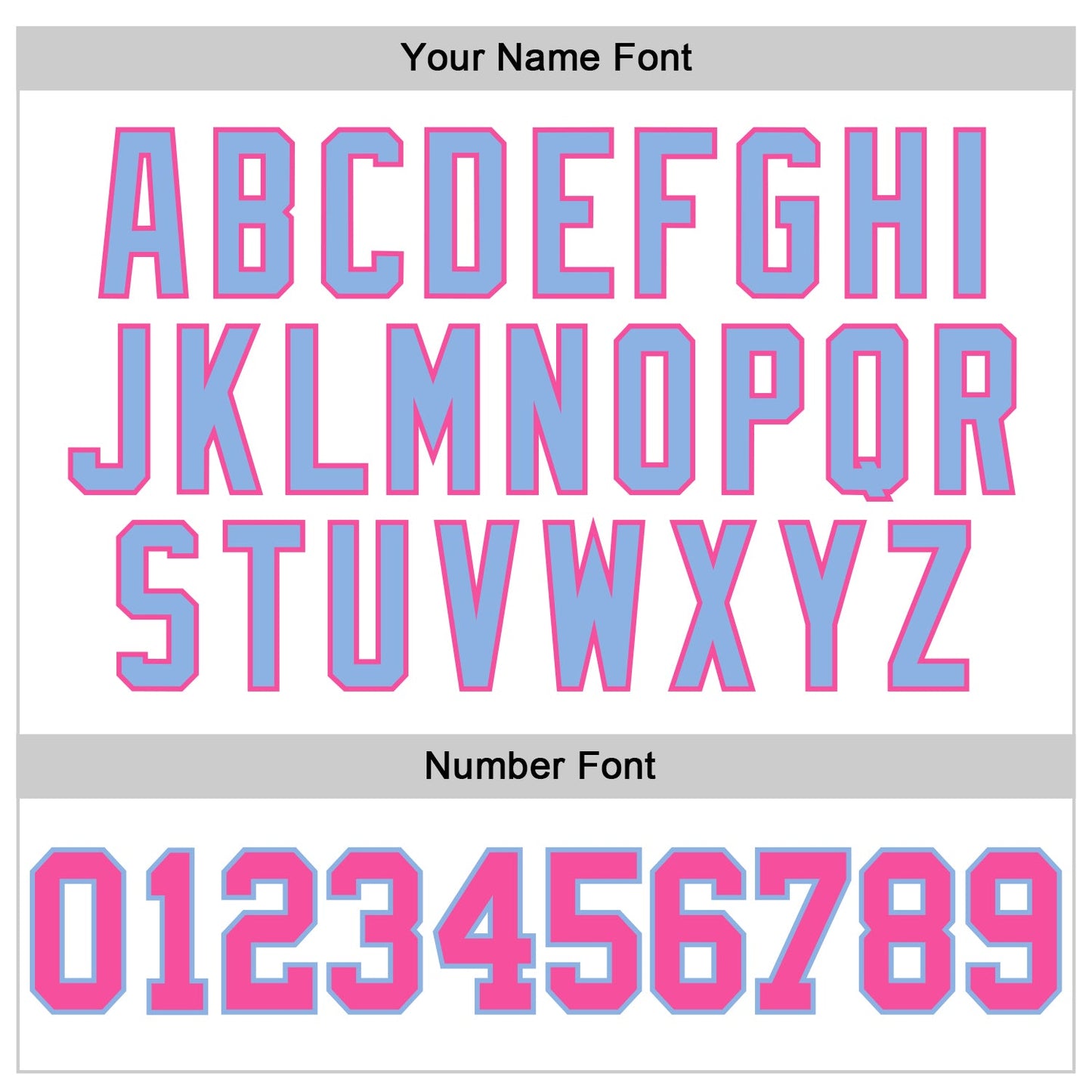 Custom White Pink-Light Blue Authentic Football Jersey