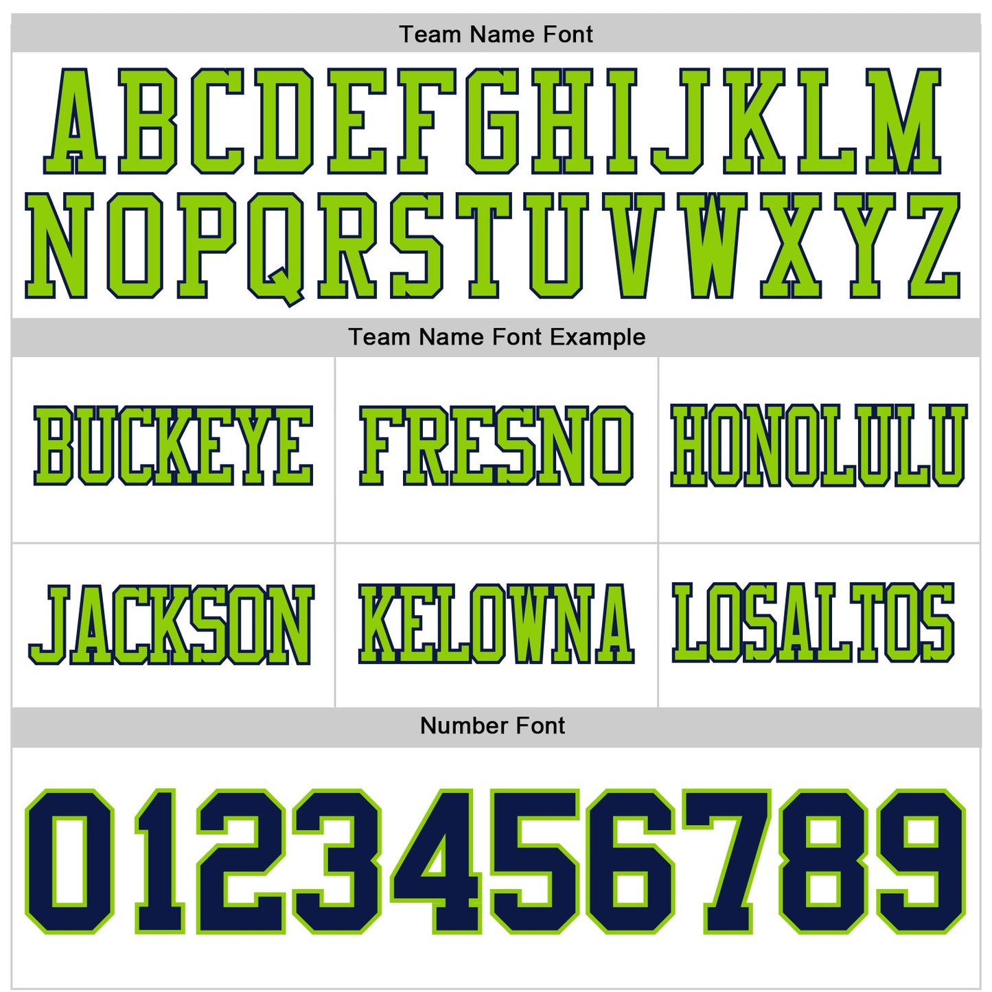 Custom White Navy-Neon Green Authentic Football Jersey