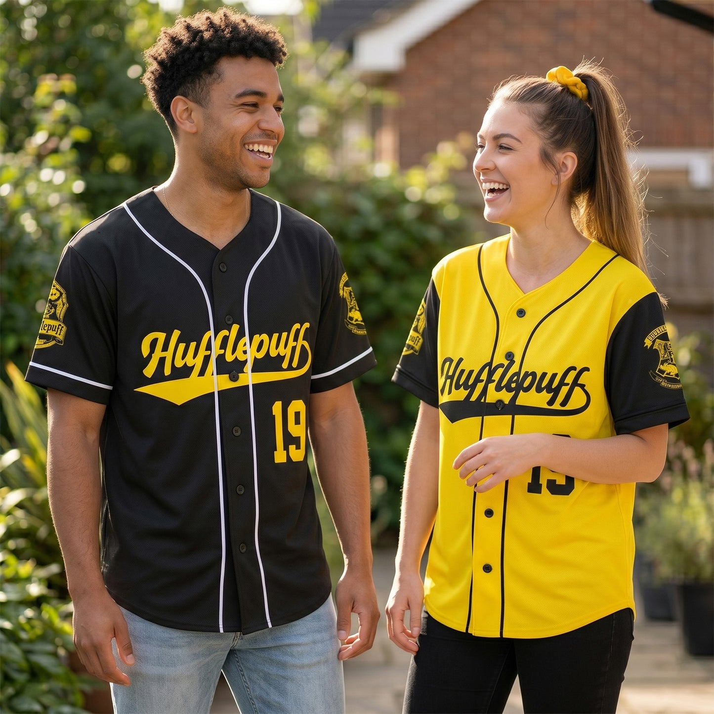 Custom Wizard House Baseball Jersey Shirt, Magic School Team Uniform Costume Shirt