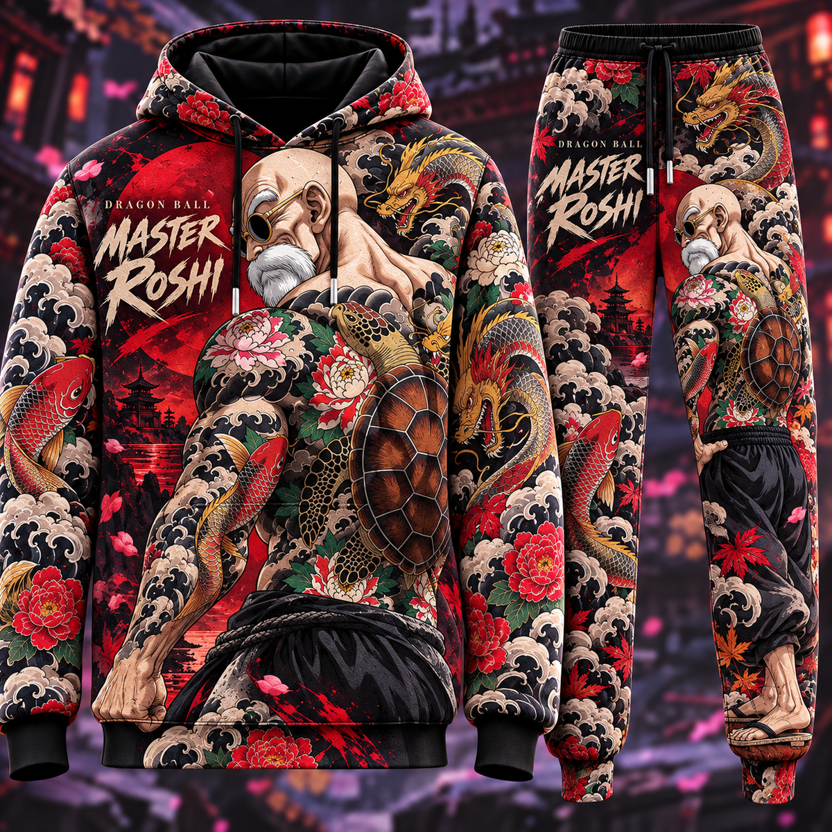 Dragon Ball Favorite Characters Fan Set — Hoodie & Sweatpants Limited Edition