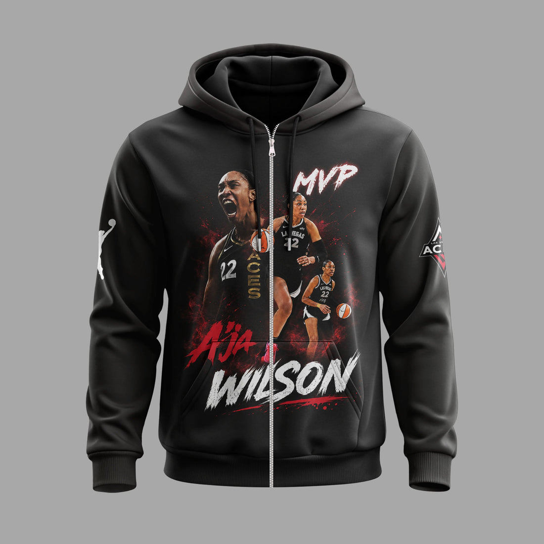 A'ja Wilson MVP Shirt & Hoodie | Las Vegas Aces Fan Gear