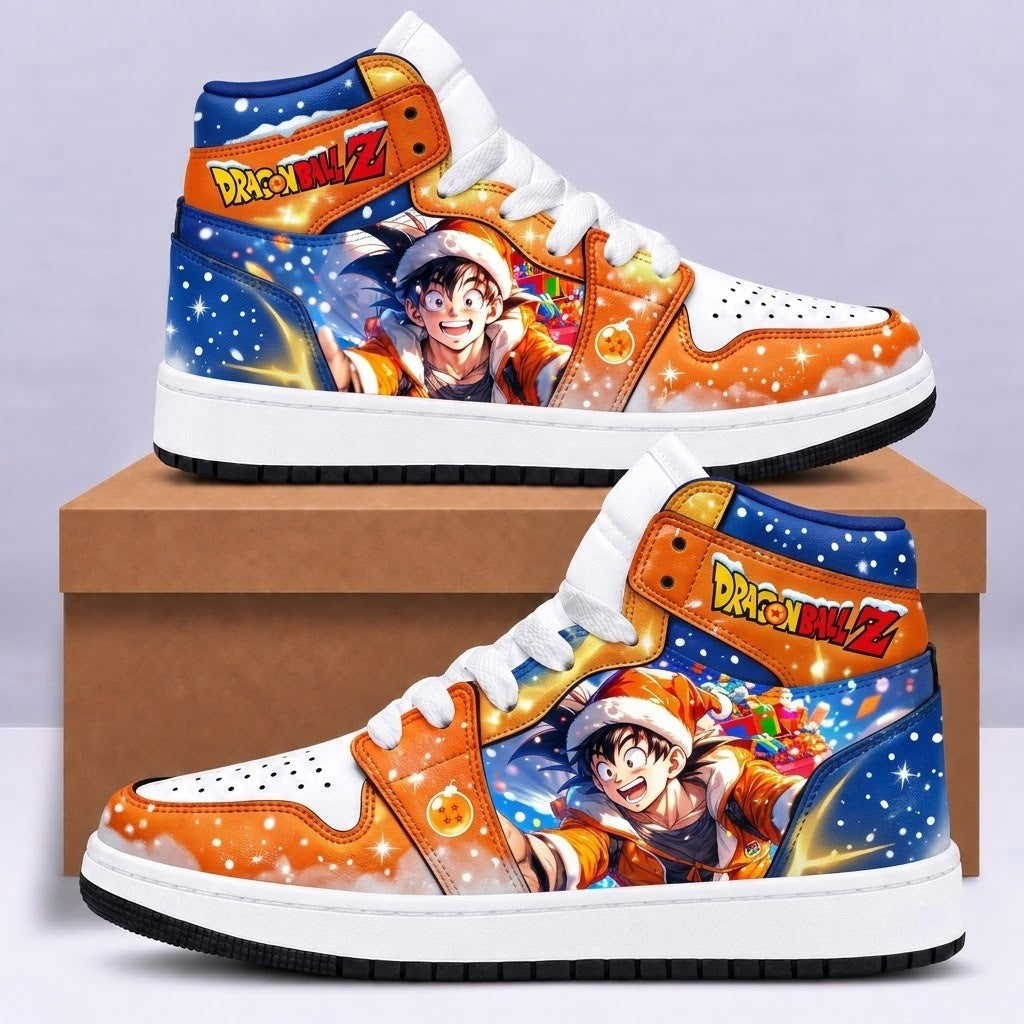 Dragon Ball Z Christmas Holiday Sneakers: 2026 Drop - Customchoo
