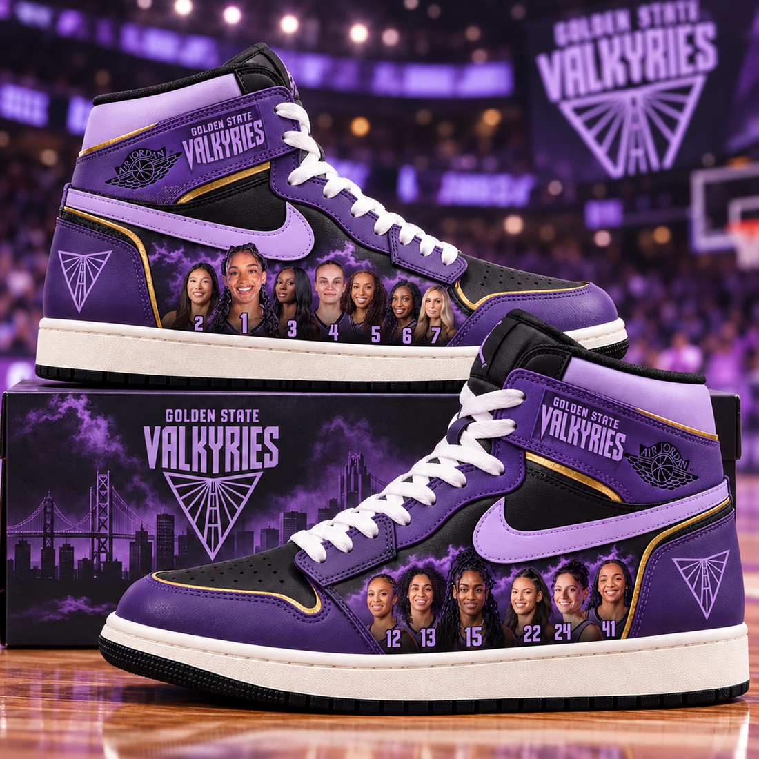 Golden State Valkyries High Sneakers 2026: Fan Streetwear Guide - Customchoo