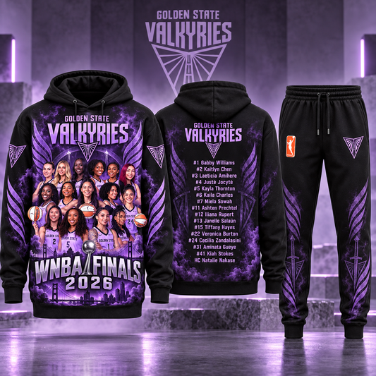 Golden State Valkyries 2026 Hoodie & Pants Set | Tracksuit - Customchoo