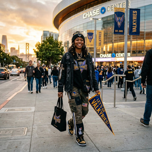 Golden State Valkyries WNBA Tracksuit 2026 Fan Set - Customchoo